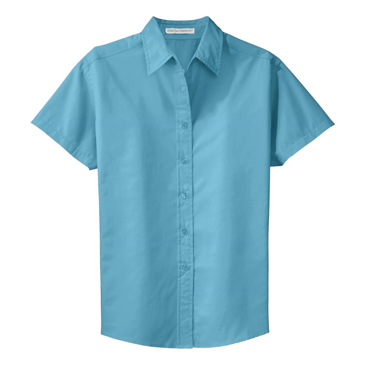 Port Authority L508 Ladies Short Sleeve Easy Care Shirt - Maui Blue ...