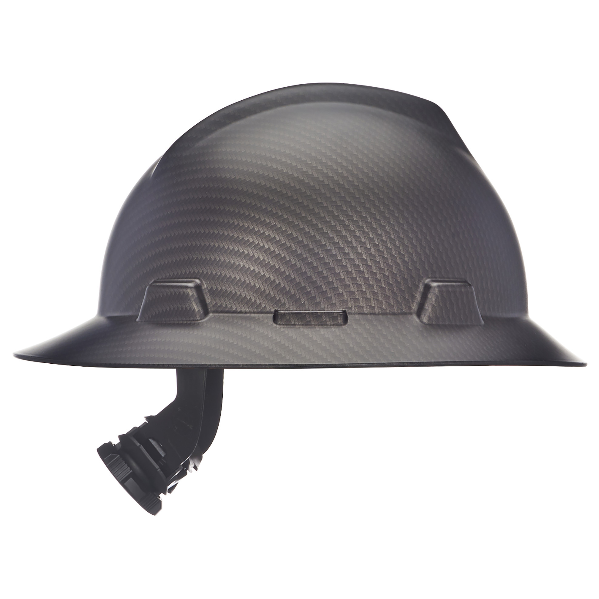 フタバ MSA-10 MSA 10204786 V-Gard Hydro Dip Full Brim Hard Hat - Fas-Trac
