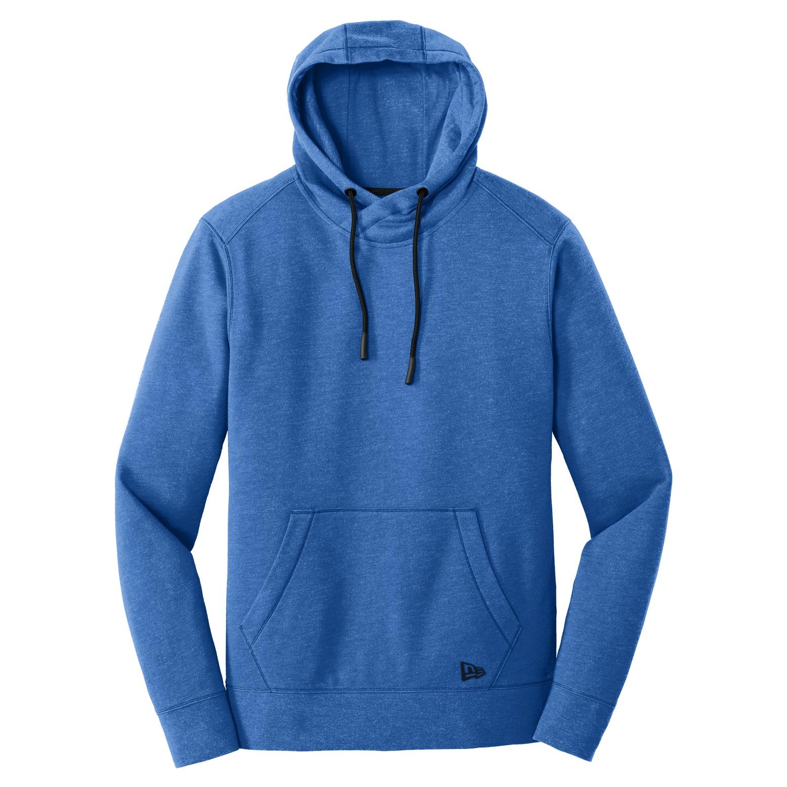 New Era NEA510 Tri-Blend Fleece Pullover Hoodie - Royal Heather | Full ...