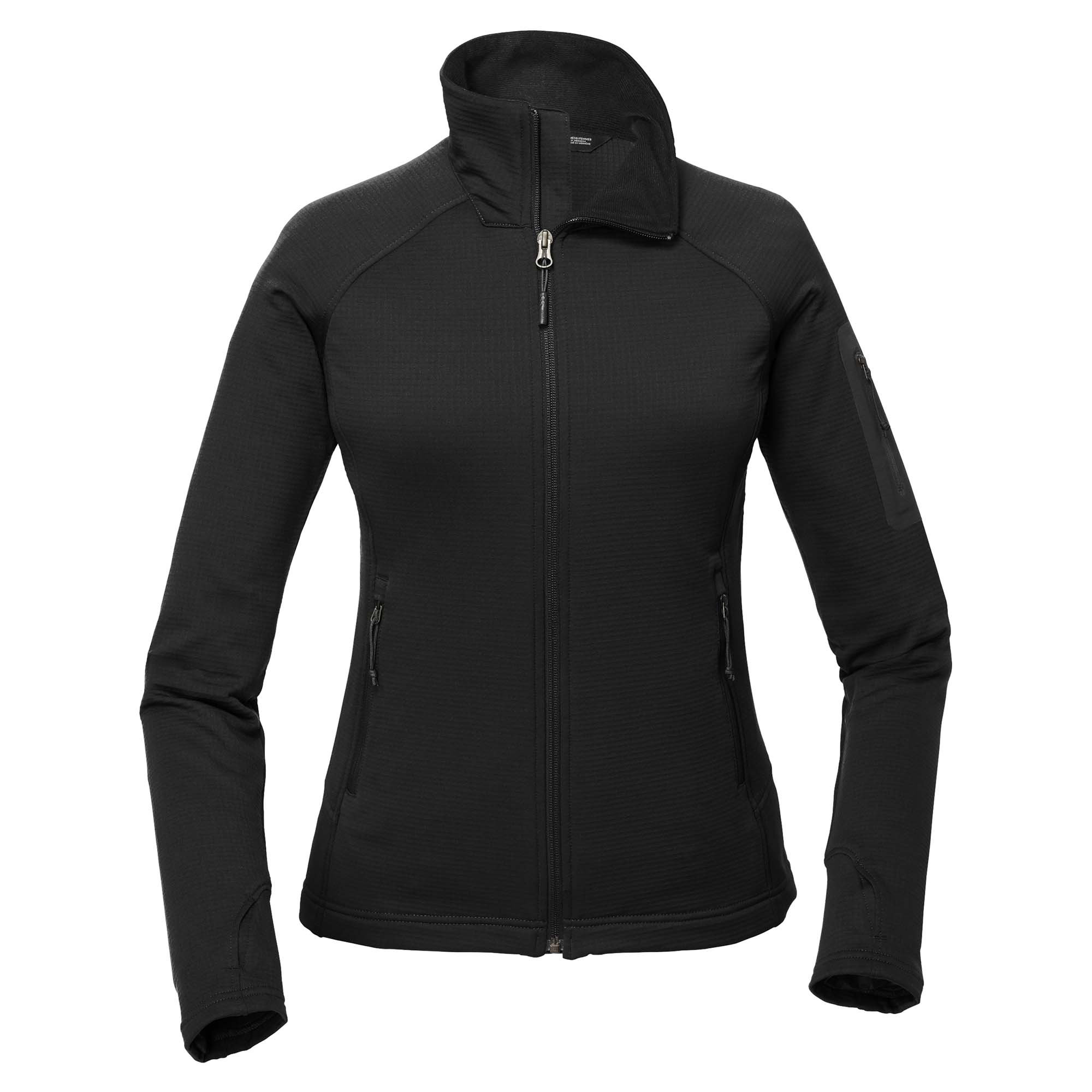 The North Face NF0A47FE Ladies Mountain Peaks Full-Zip Fleece Jacket ...