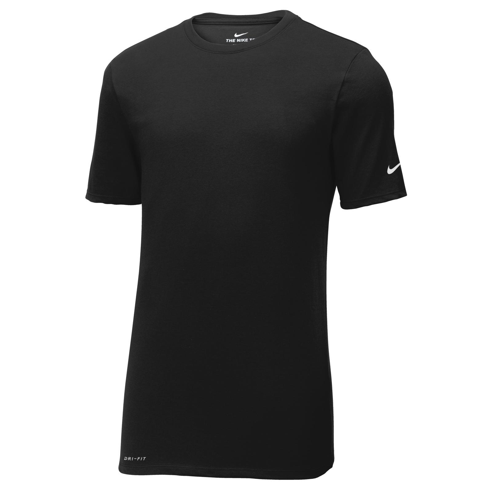 Nike NKBQ5231 Dri-FIT Cotton/Poly Short Sleeve Tee - Black | Full Source
