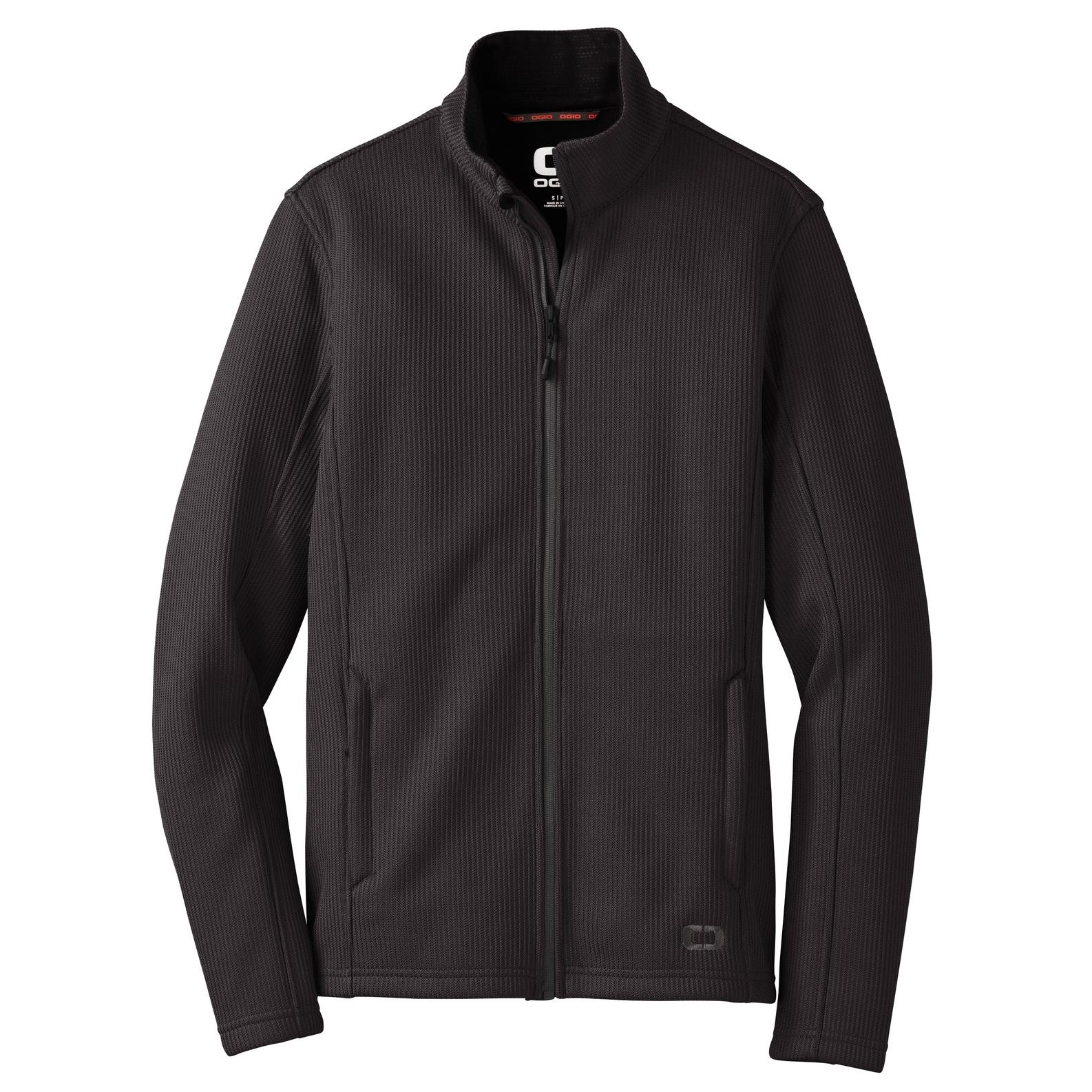 OGIO OG727 Grit Fleece Jacket - Blacktop | Full Source