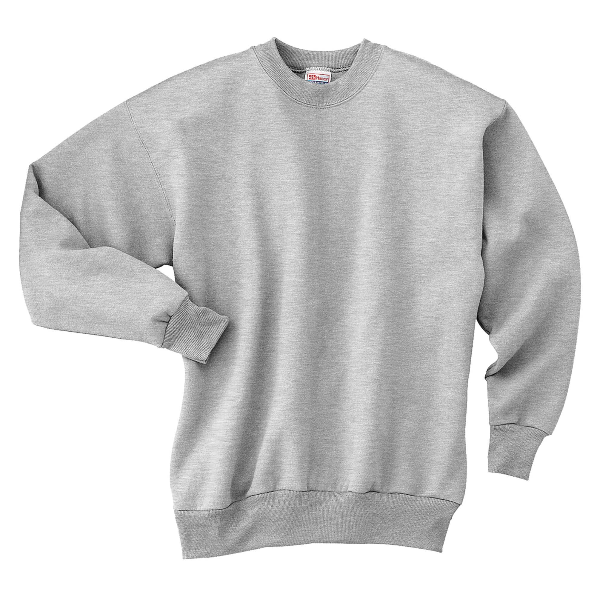 Hanes P160 EcoSmart Crewneck Sweatshirt - Ash | Full Source