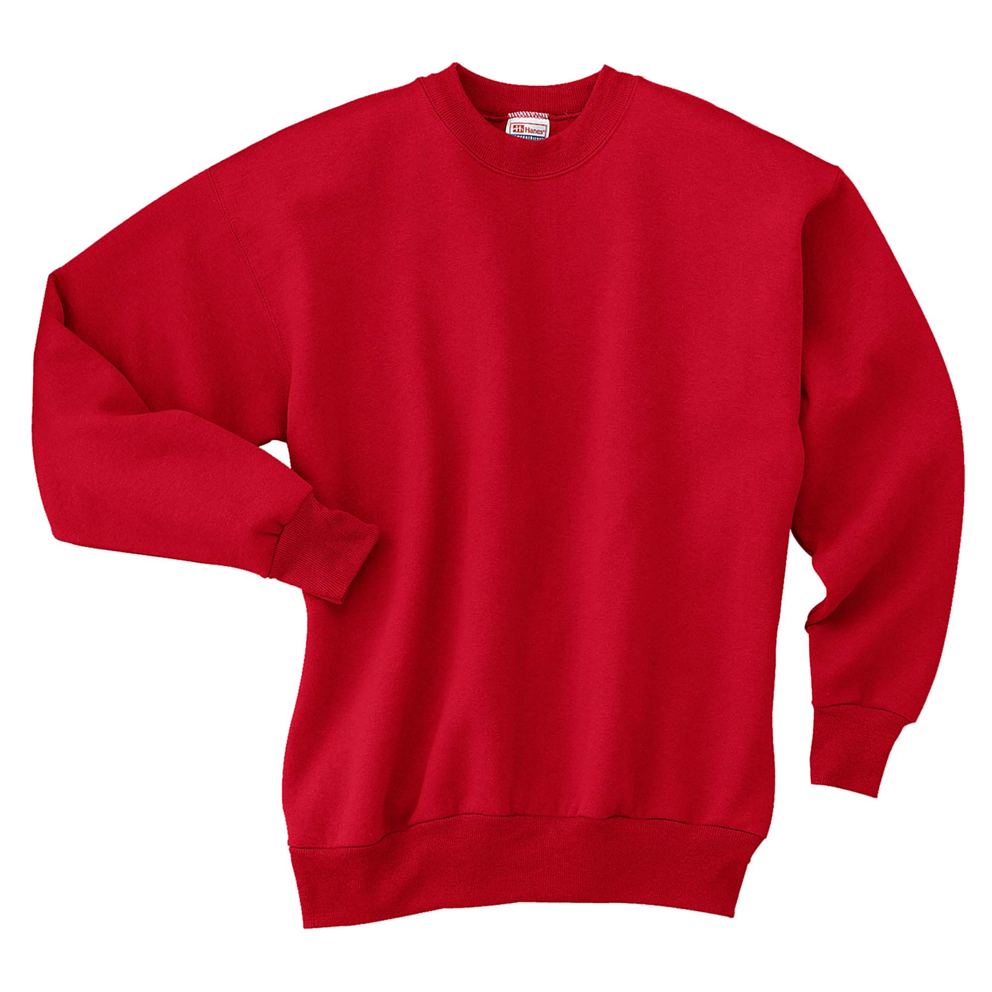 red sweater hanes