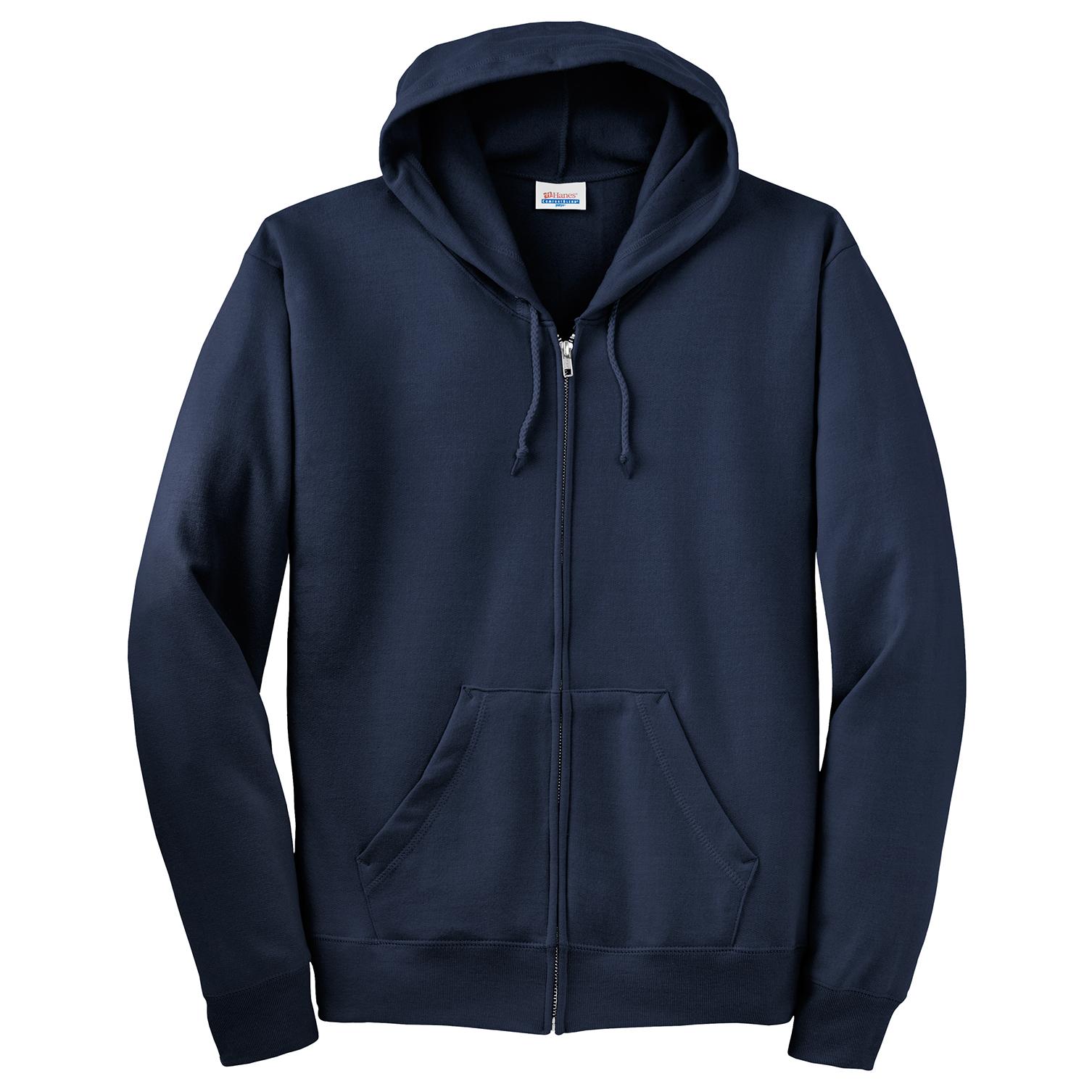 Mens EcoSmart Hooded Sweatshirt (P170) -Heather RE -S : :  Clothing, Shoes & Accessories