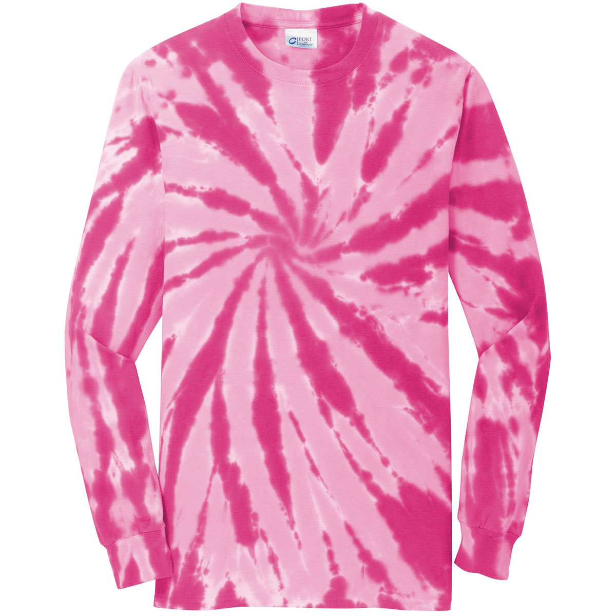 Port & Company Boys' Essential Tie-Dye T-Shirt - Ocean Rain Color, Size Small (5.4 Oz, 100% Cotton) - View #11