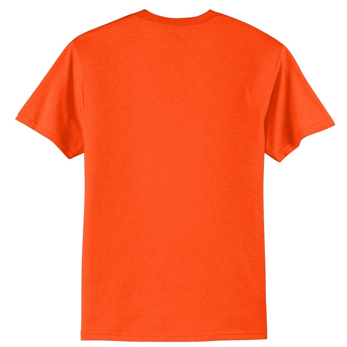 Port & Company PC55 50/50 Cotton/Poly TShirt Safety Orange