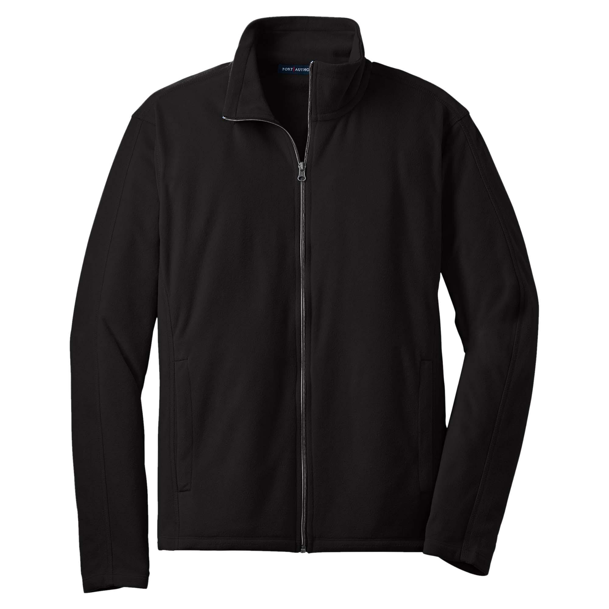 Port Authority F223 Microfleece Jacket - Black | Full Source