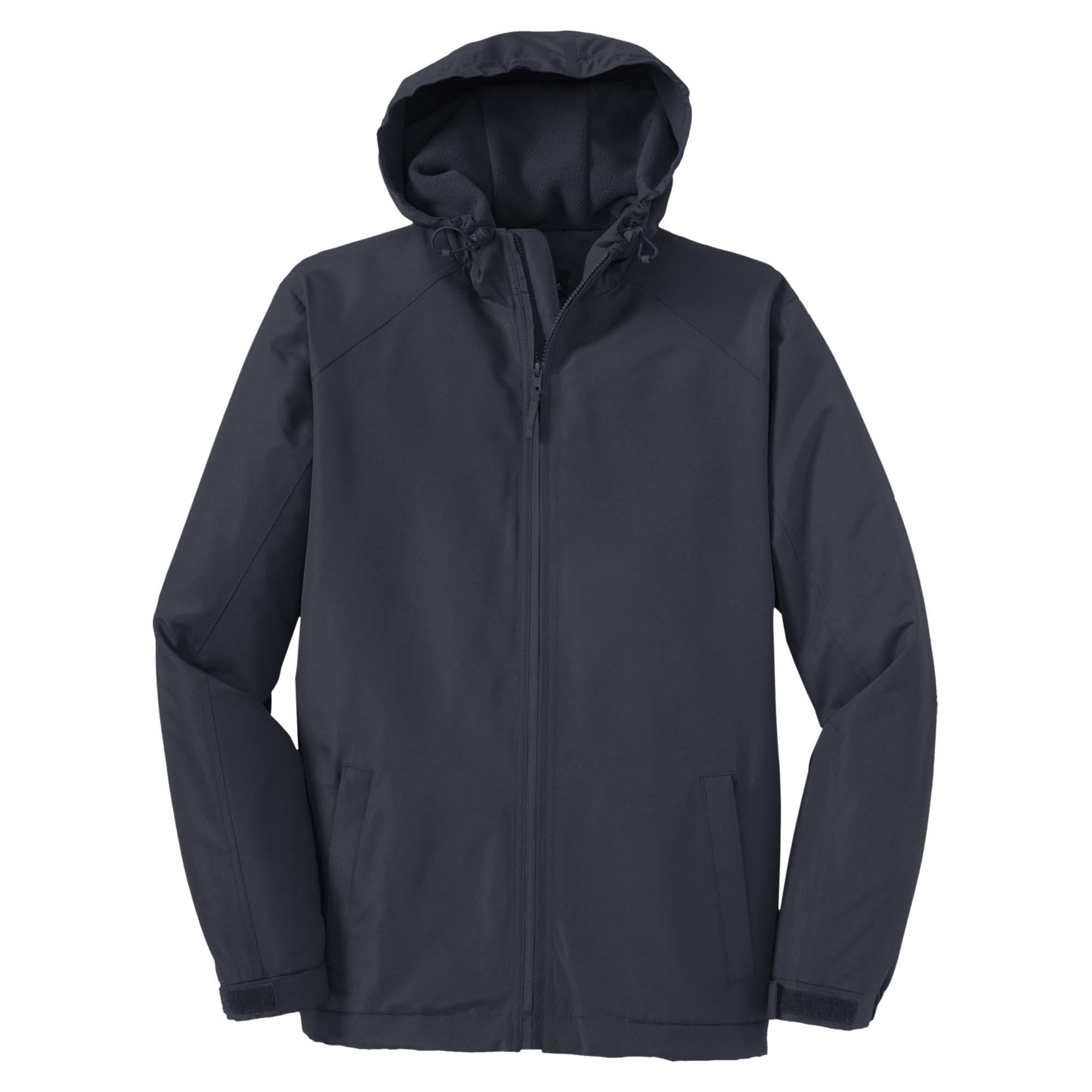 Port Authority J327 Hooded Charger Jacket - Battleship Grey | Full Source