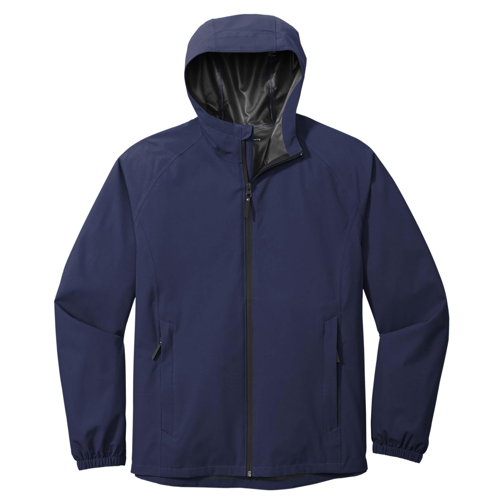 Port Authority J407 Essential Rain Jacket - True Navy | Full Source