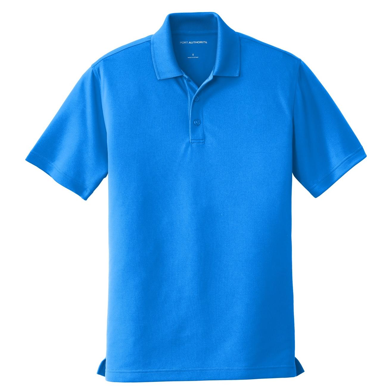 Port Authority K110 Dry Zone UV Micro-Mesh Polo - Coastal Blue | Full ...