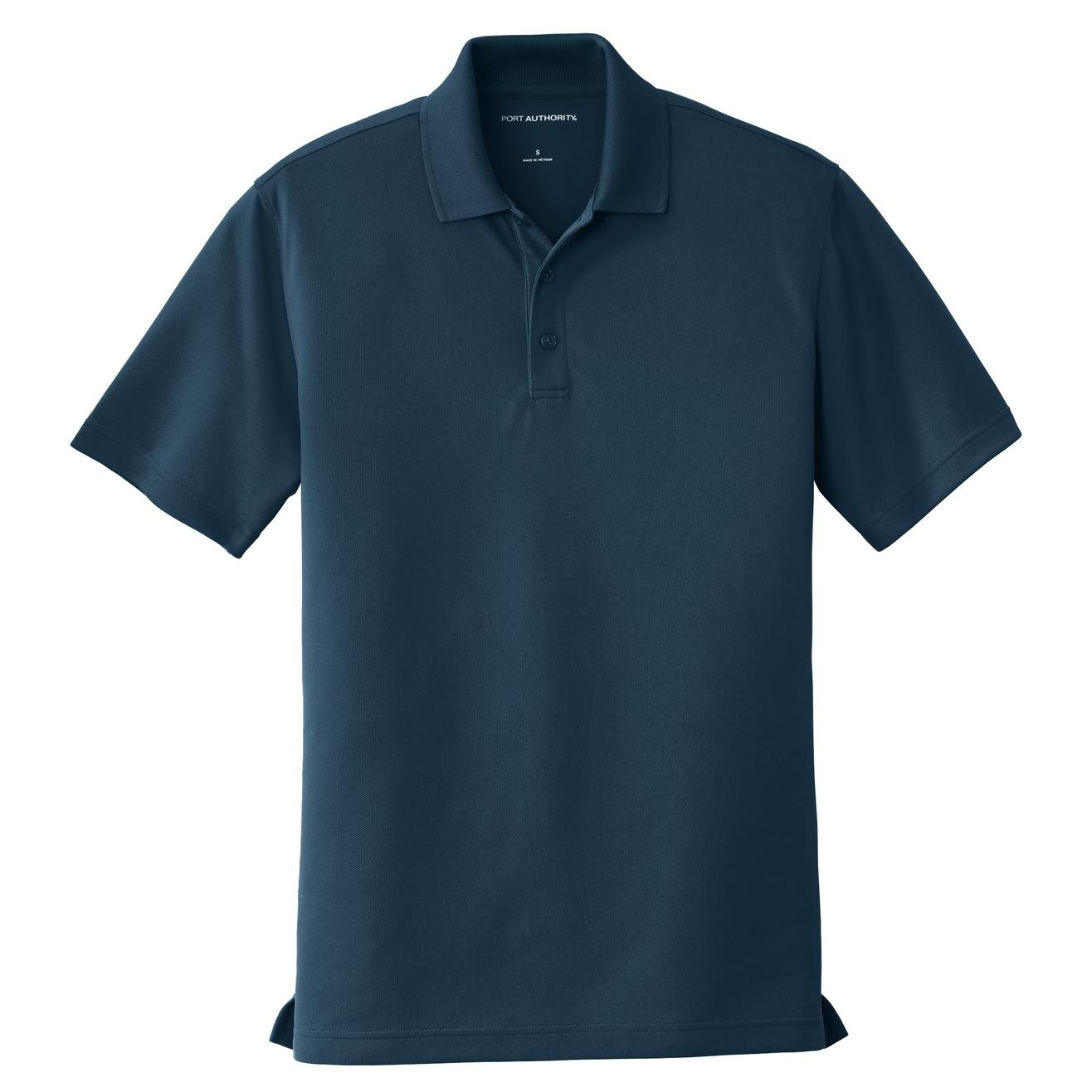 Port Authority K110 Dry Zone Uv Micro Mesh Polo River Blue Navy