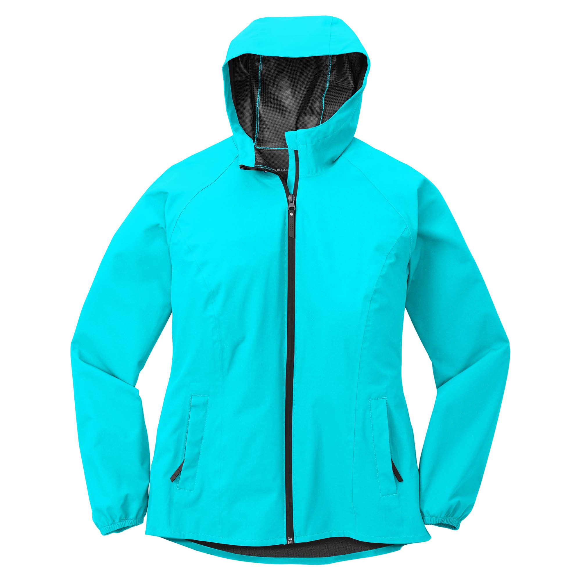 Port Authority L407 Ladies Essential Rain Jacket - Light Cyan Blue ...