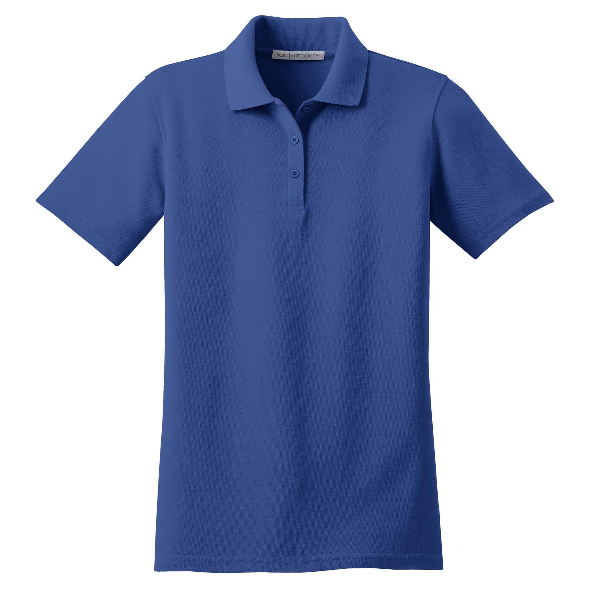 Port Authority L510 Ladies Stain-Resistant Polo - Royal | Full Source