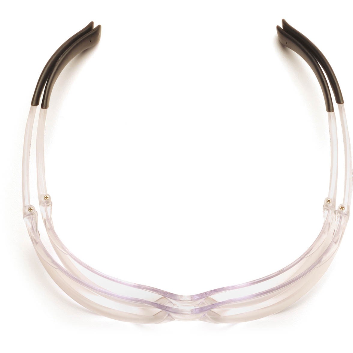 PYRAMEX MINI ZTEK Safety Glasses – Smoke Gray Lens, Z87+ Rated (6-Pair Pack) S2520SN
