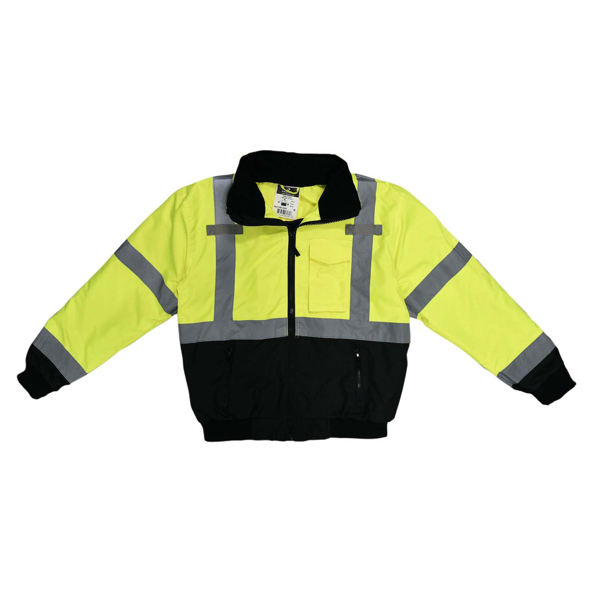 Radians SJ110B-3ZGS Type R Class 3 Two-in-One Bomber Jacket - Yellow ...