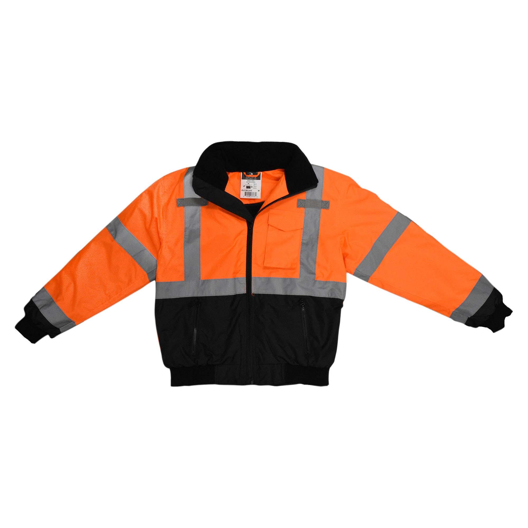 Radians SJ110B-3ZOS Type R Class 3 Two-in-One Bomber Jacket - Orange ...