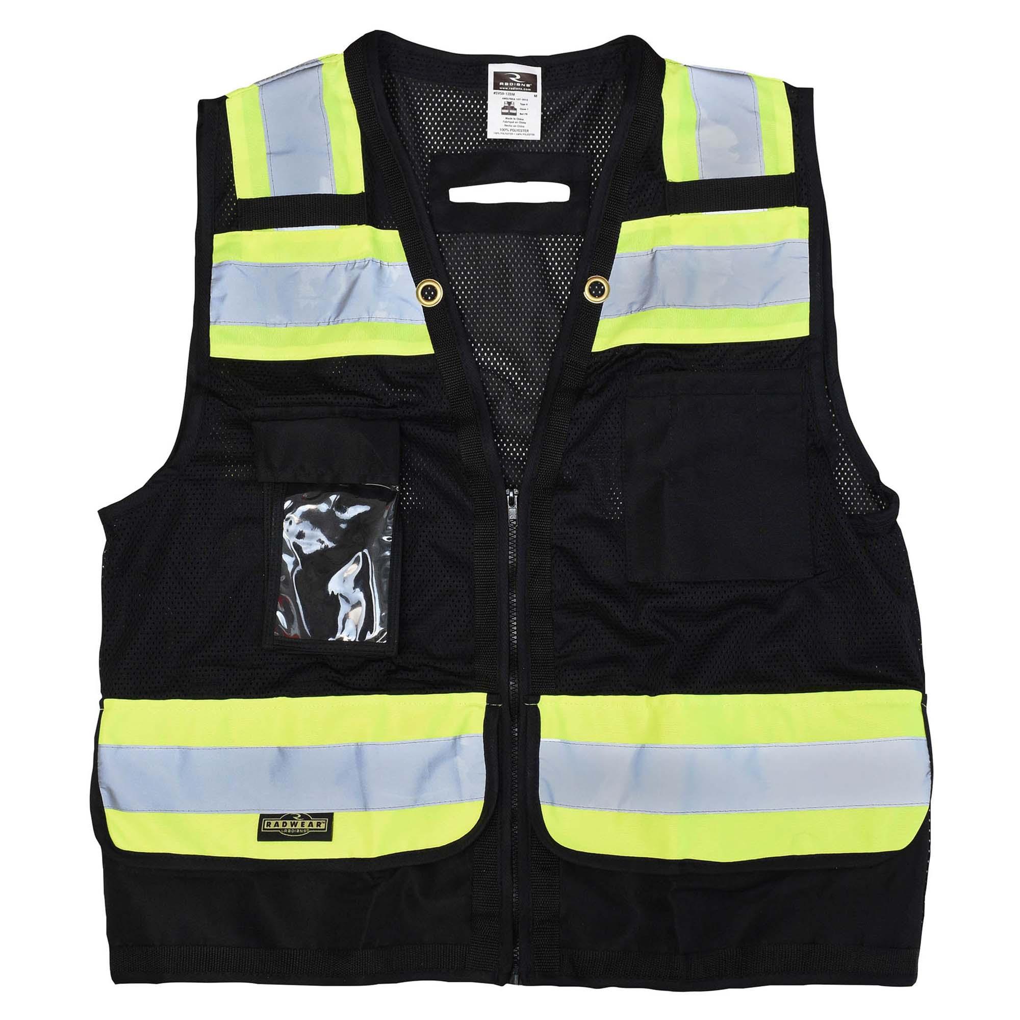 Radians SV59-1ZBM Type O Class 1 Heavy Duty Surveyor Safety Vest ...