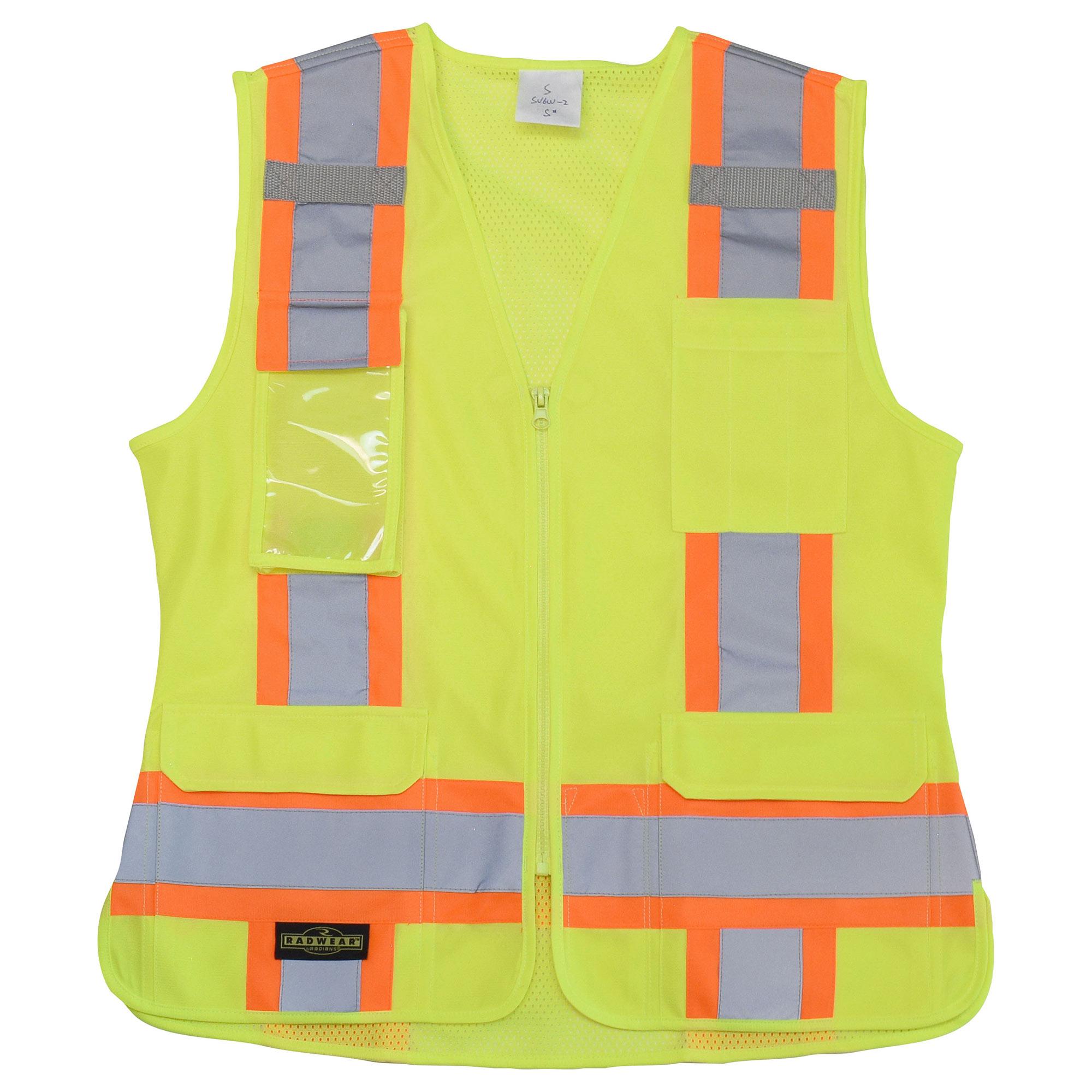 Radians SV6W Type R Class 2 Women's Two-Tone Surveyor Safety Vest ...