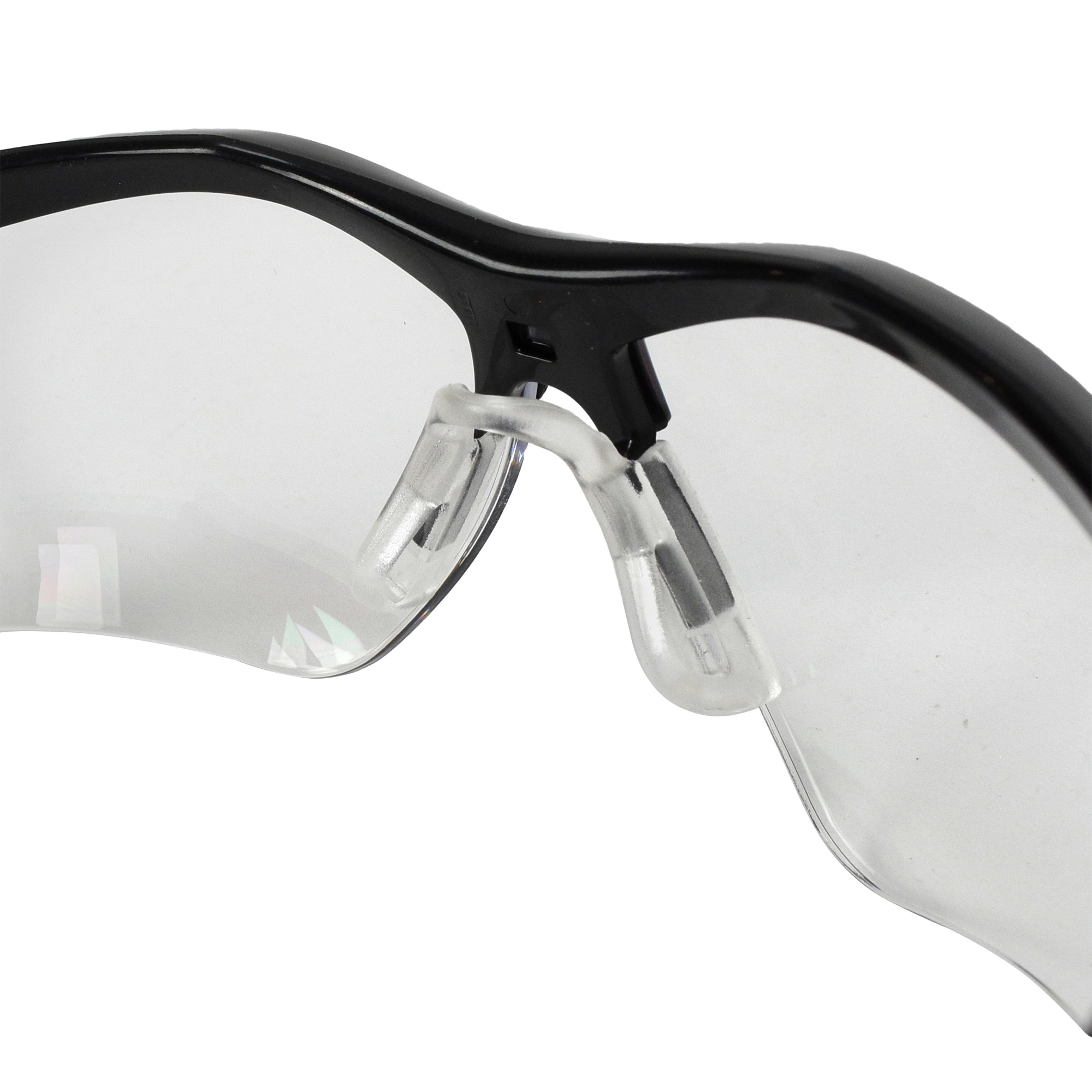 Radians TXC1-13 Thraxus Safety Glasses - Black Frame - Clear IQ Anti ...