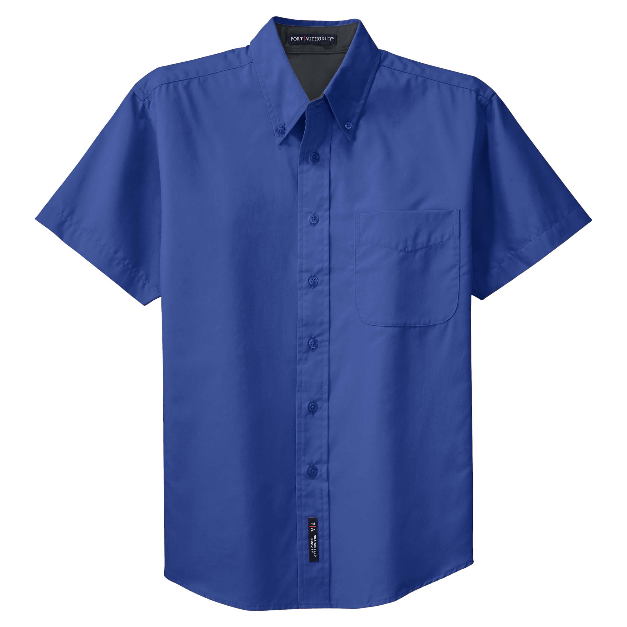 Port Authority S508 Short Sleeve Easy Care Shirt Royal/Classic Navy