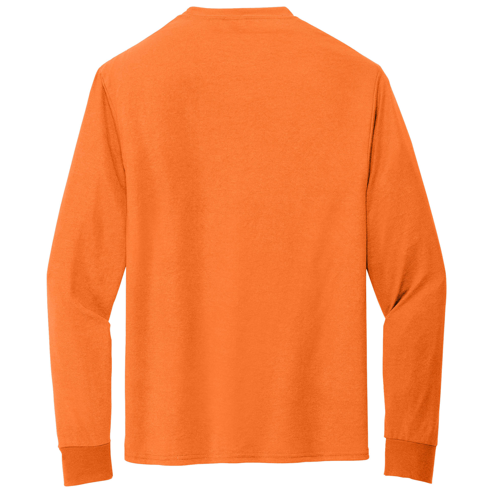 Jerzees 21LS Dri-Power 100% Polyester Long Sleeve T-Shirt - Safety ...