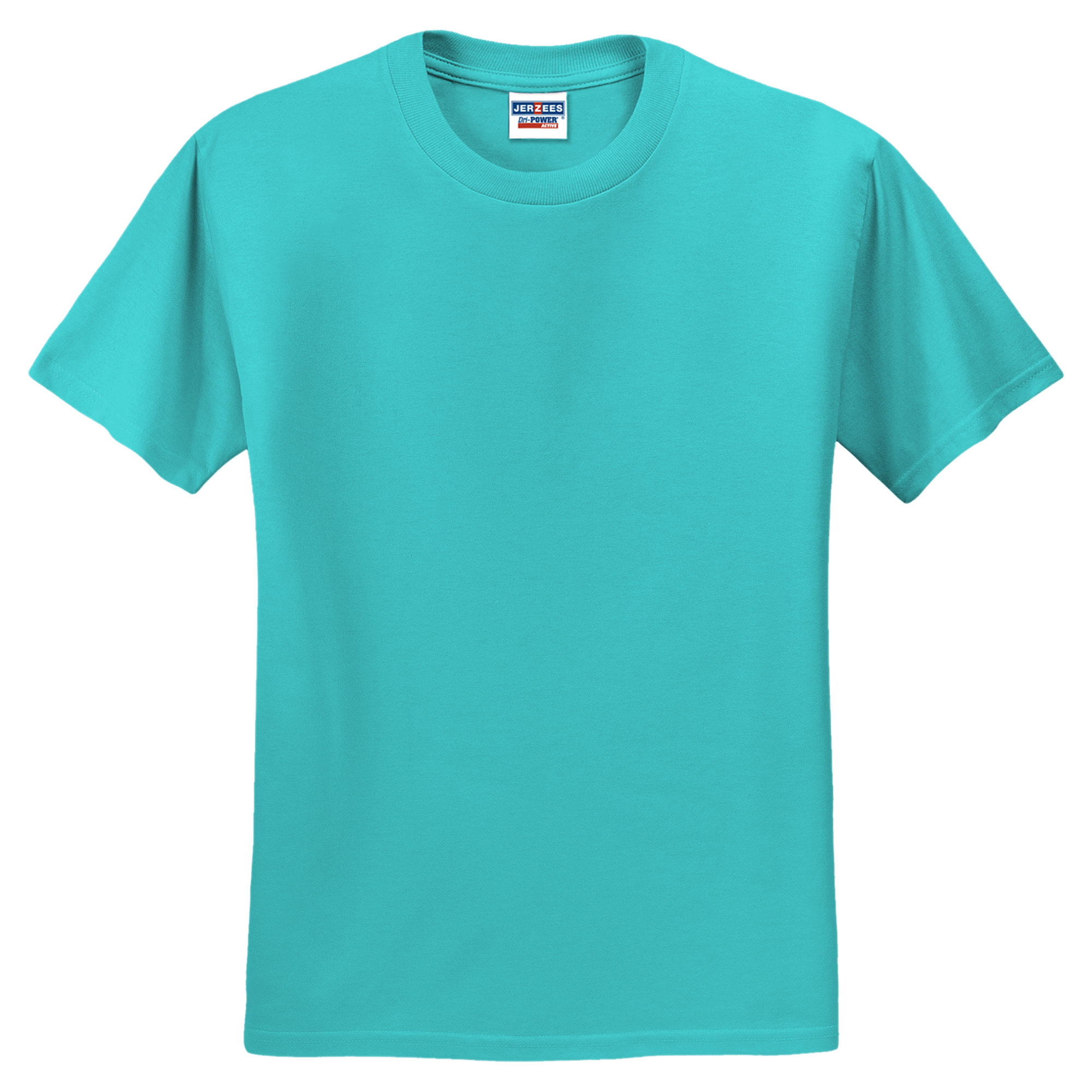 Jerzees 29M Dri-Power 50/50 Cotton/Poly T-Shirt - Scuba Blue