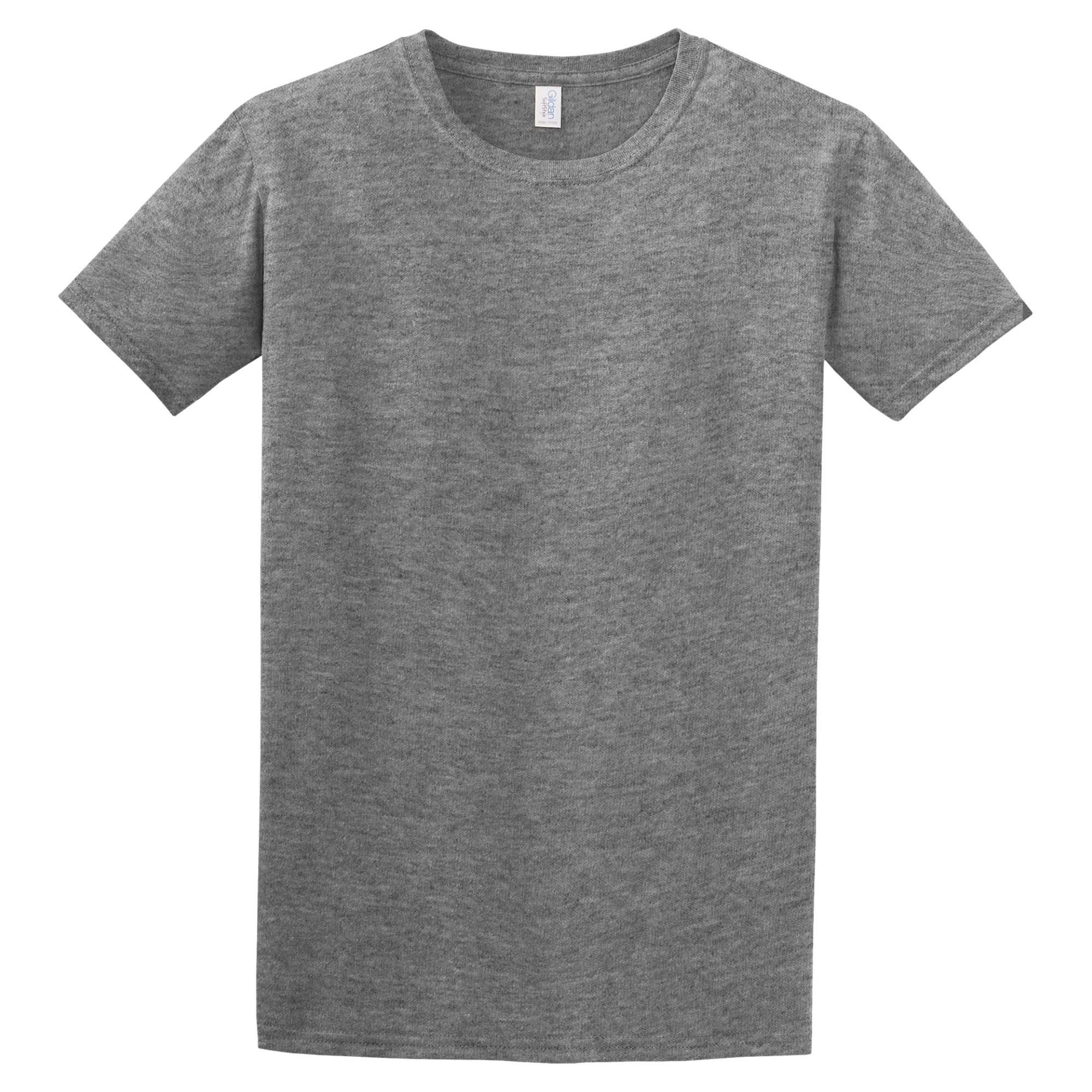 Gildan 64000 Softstyle T-Shirt - Graphite Heather | Full Source