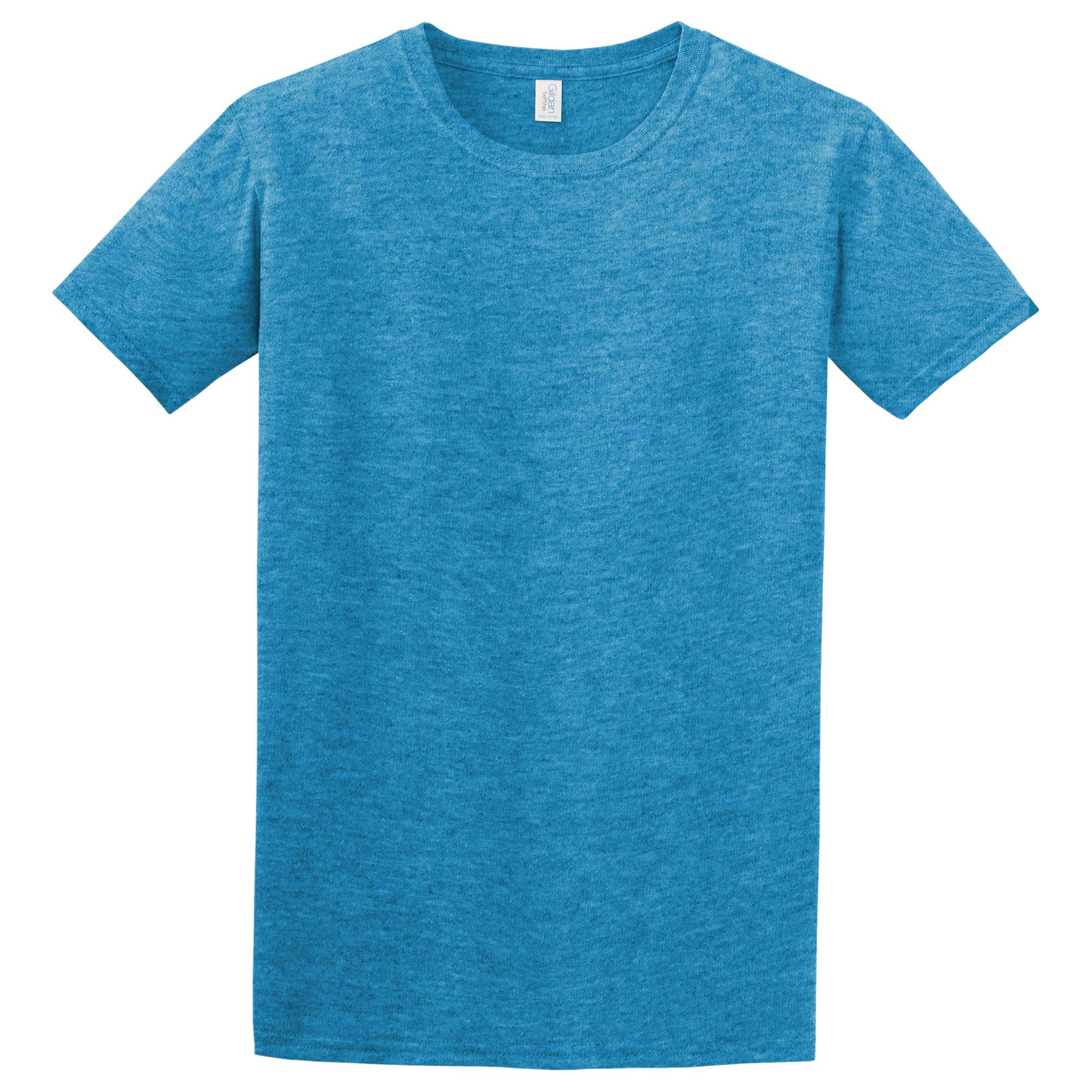Gildan 64000 Softstyle T-Shirt - Heather Sapphire | Full Source