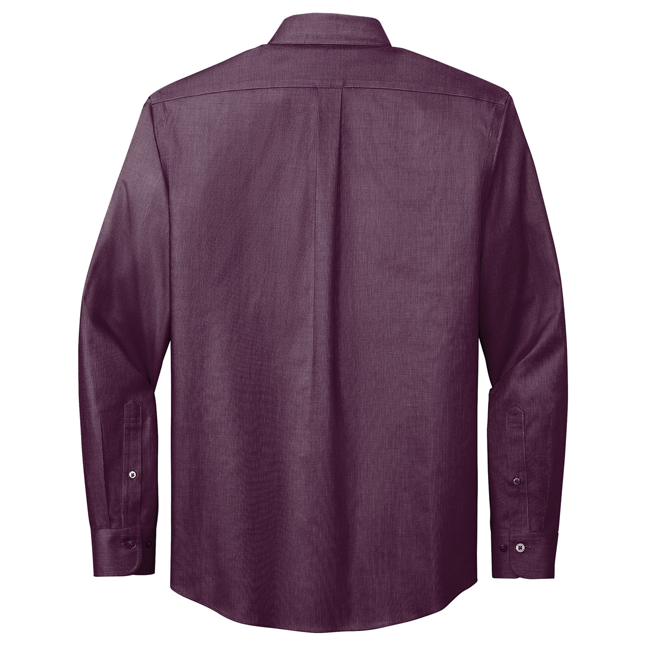 Brooks Brothers BB18002 Wrinkle-Free Stretch Nailhead Shirt - Navy