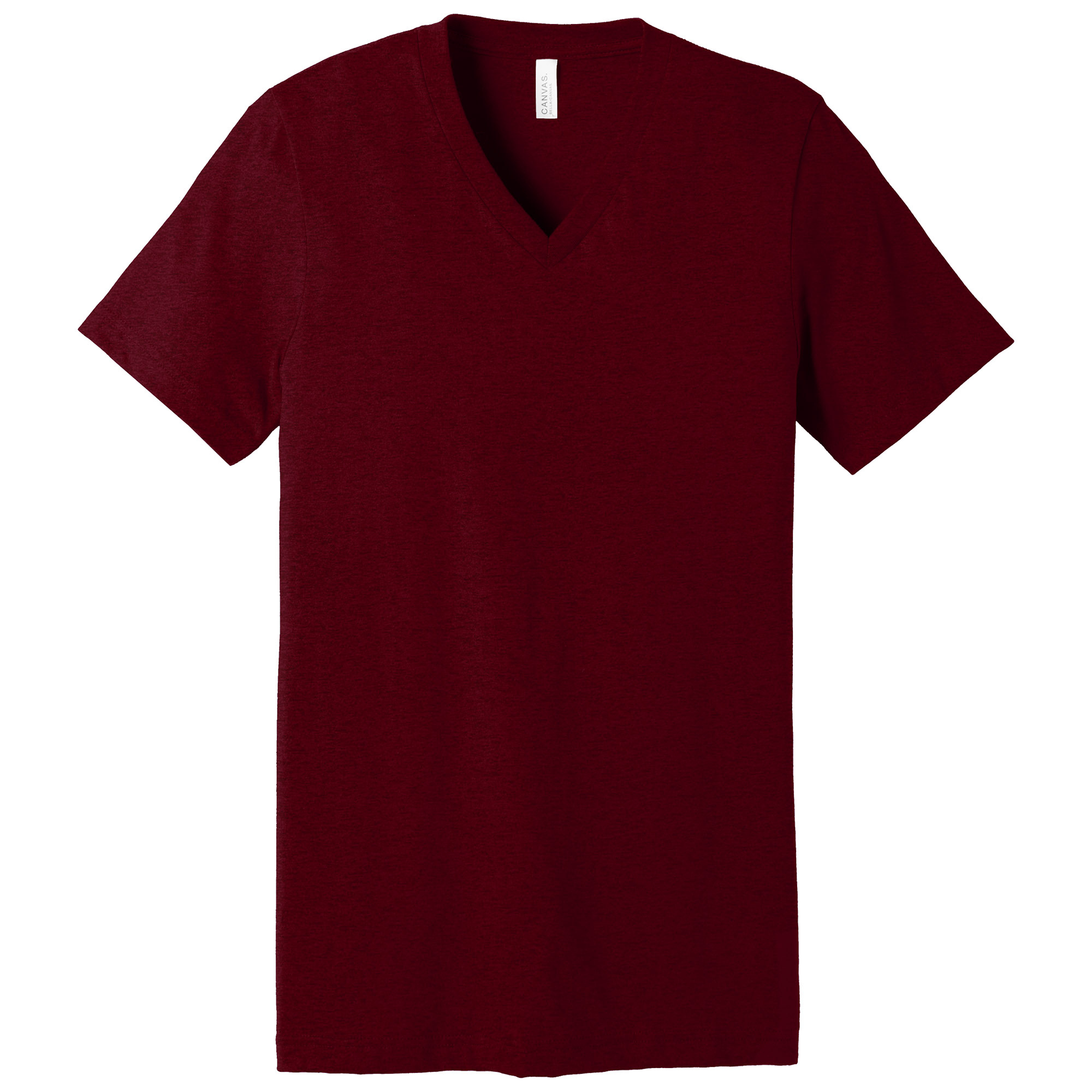 Bella + Canvas BC3005CVC Unisex Heather CVC V-Neck Tee - Heather ...