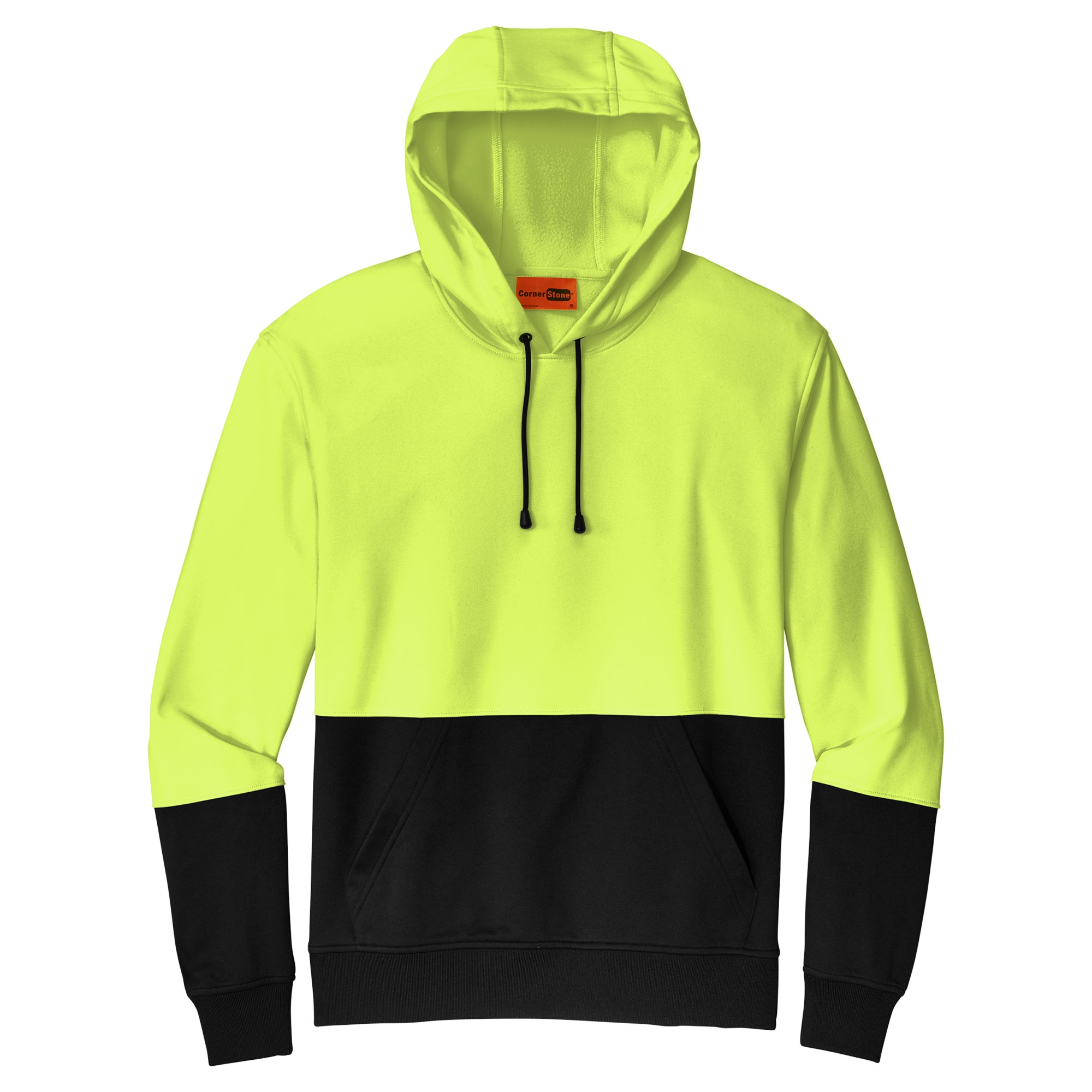 CornerStone CSF01 Enhanced Visibility Fleece Pullover Hoodie