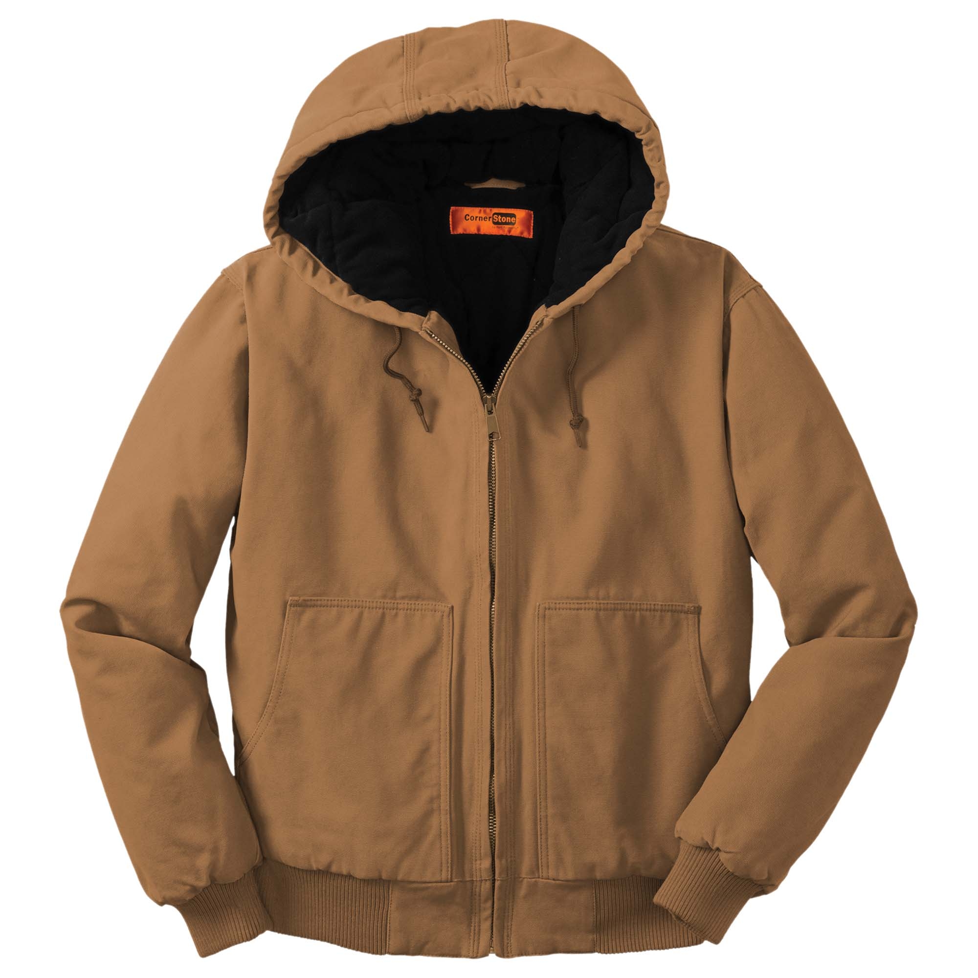 CornerStone CSJ41 Washed Duck Cloth Insulated Hooded Work