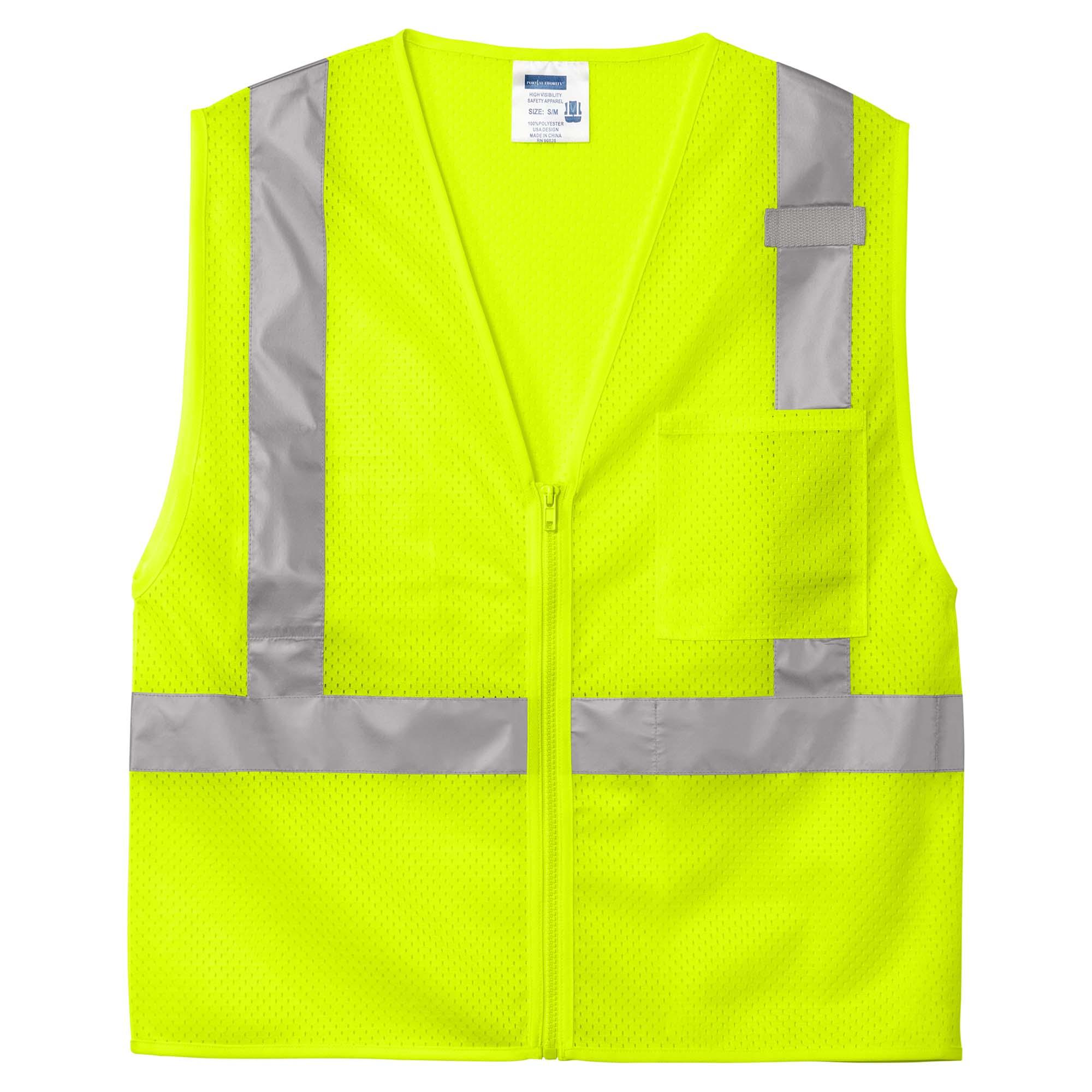 CornerStone CSV102 ANSI 107 Class 2 Mesh Zippered Vest