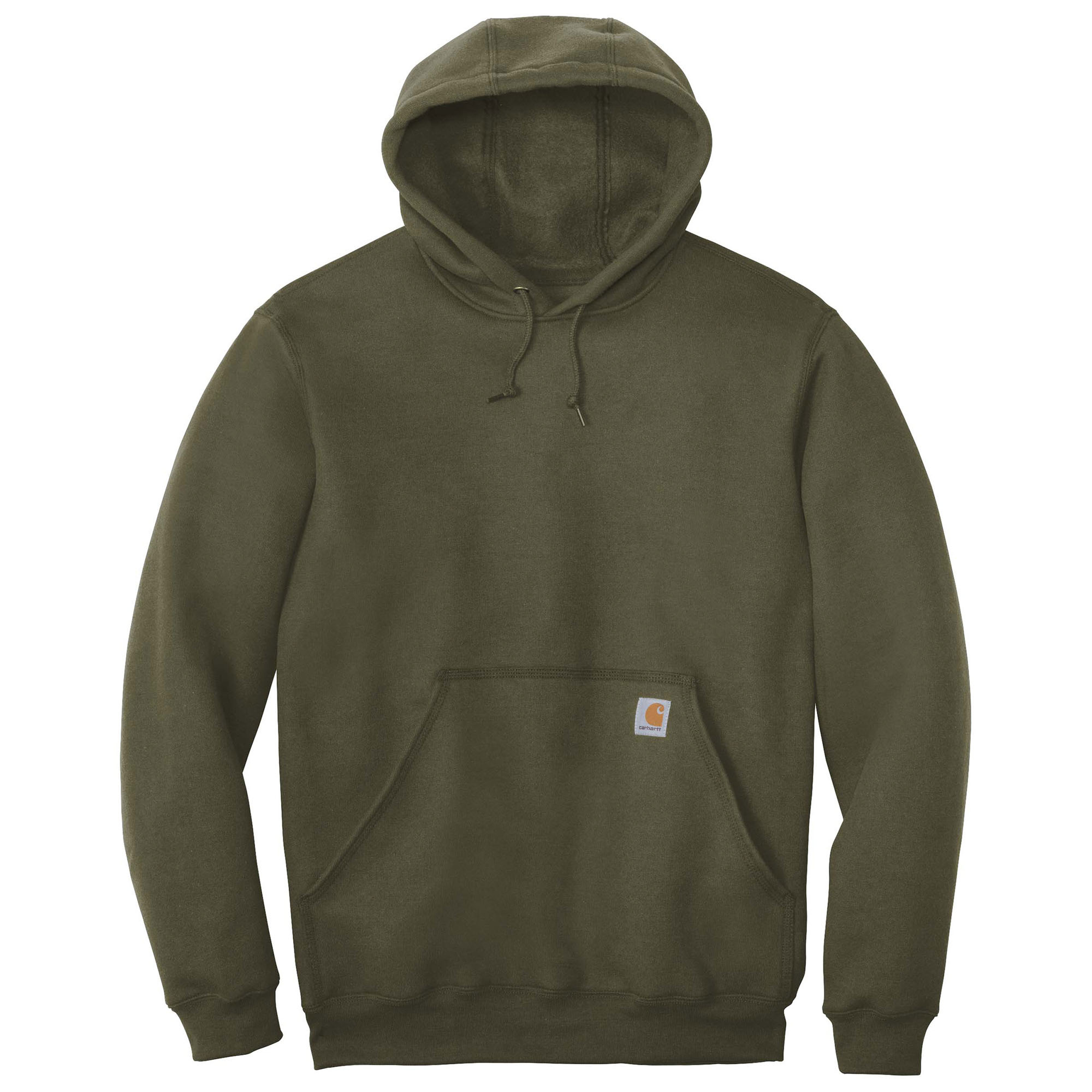 Carhartt K121 Hooded Pullover Midweight Sweatshirt Moss Full Source