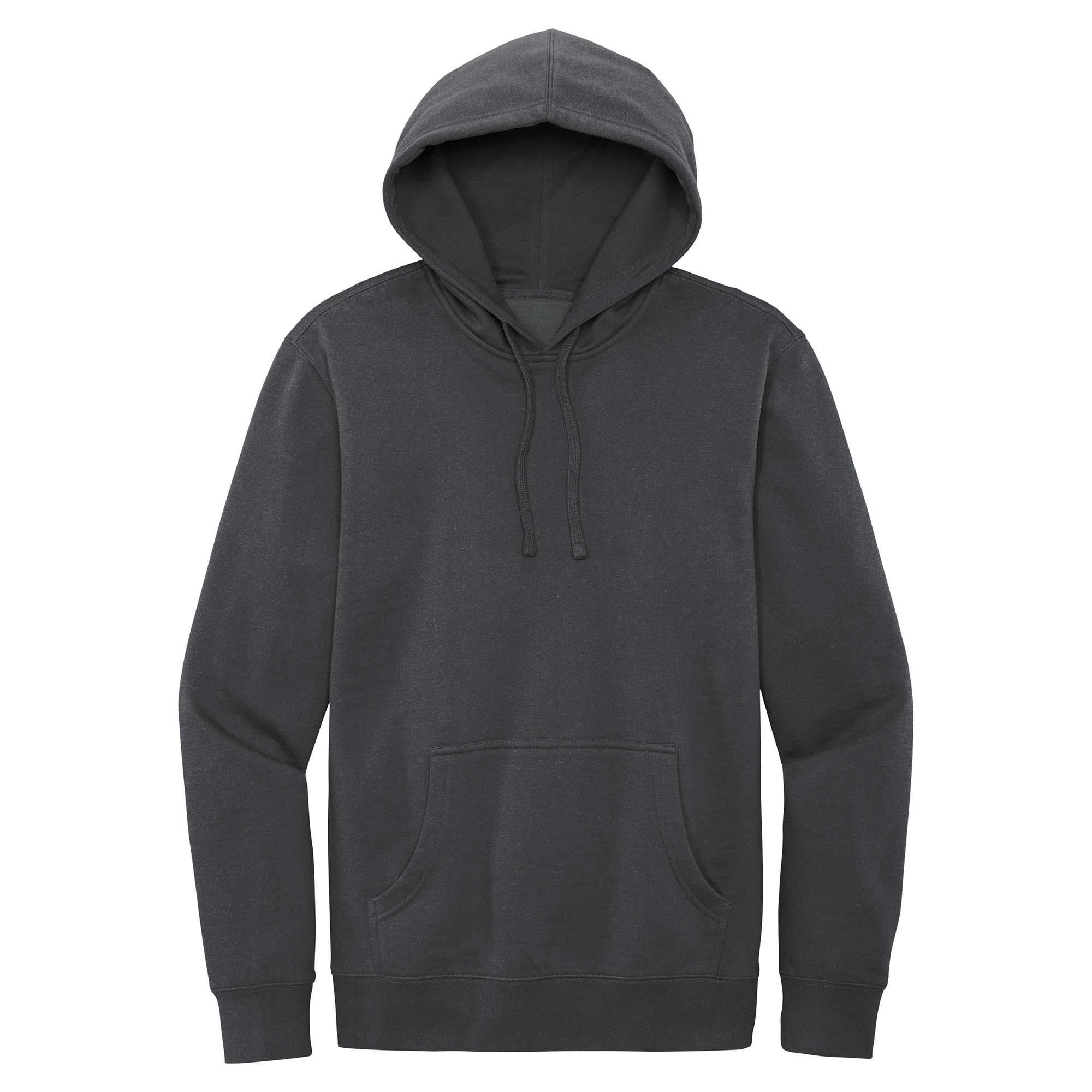 District DT6100 V.I.T. Fleece Pullover Hoodie Charcoal Full Source