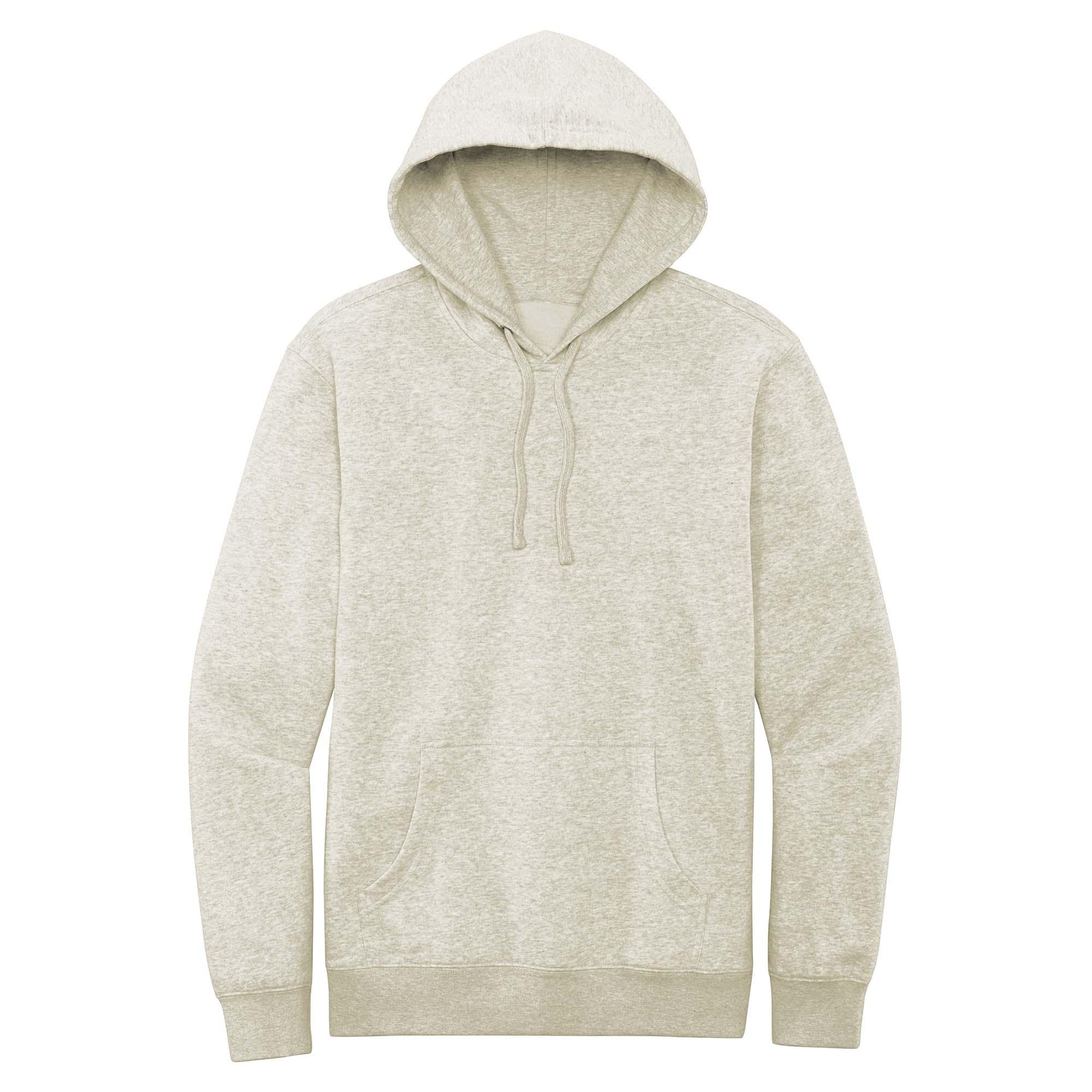 District DT6100 V.I.T. Fleece Pullover Hoodie - Oatmeal Heather | Full ...