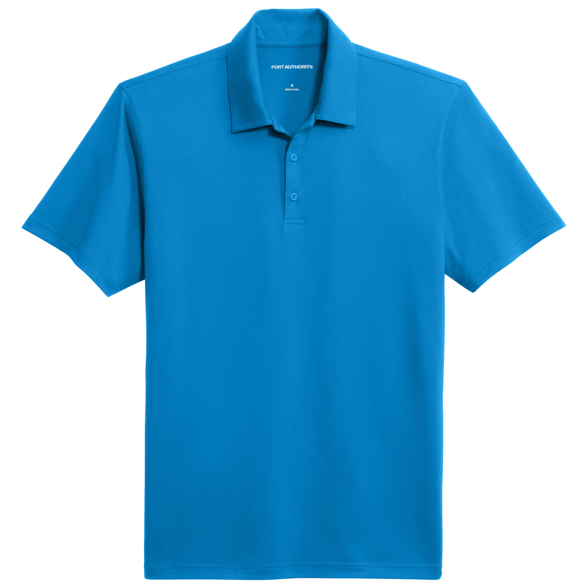 Port Authority K398 Performance Staff Polo - Brilliant Blue | Full Source