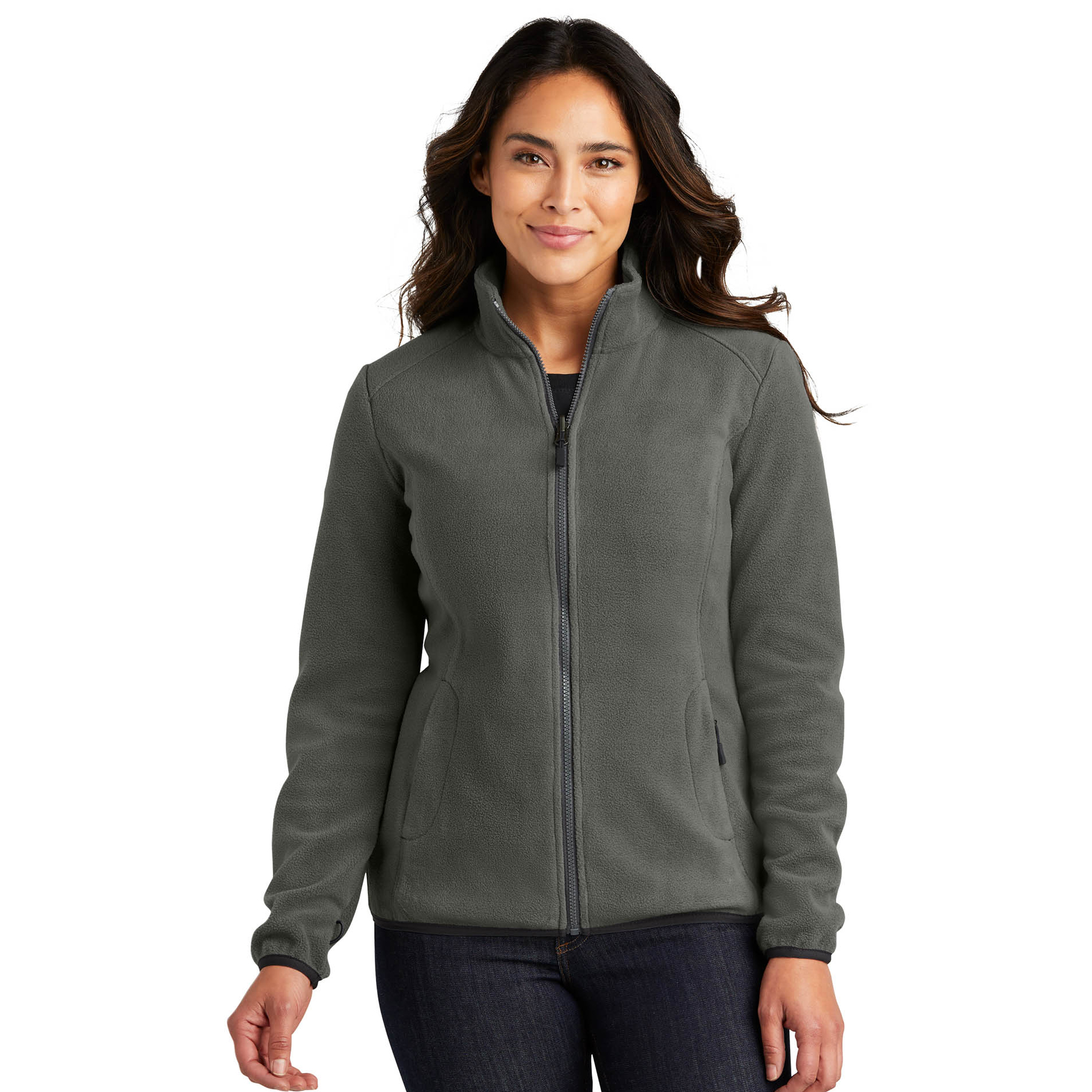 Port Authority L123 Ladies All-Weather 3-in-1 Jacket - Storm Grey