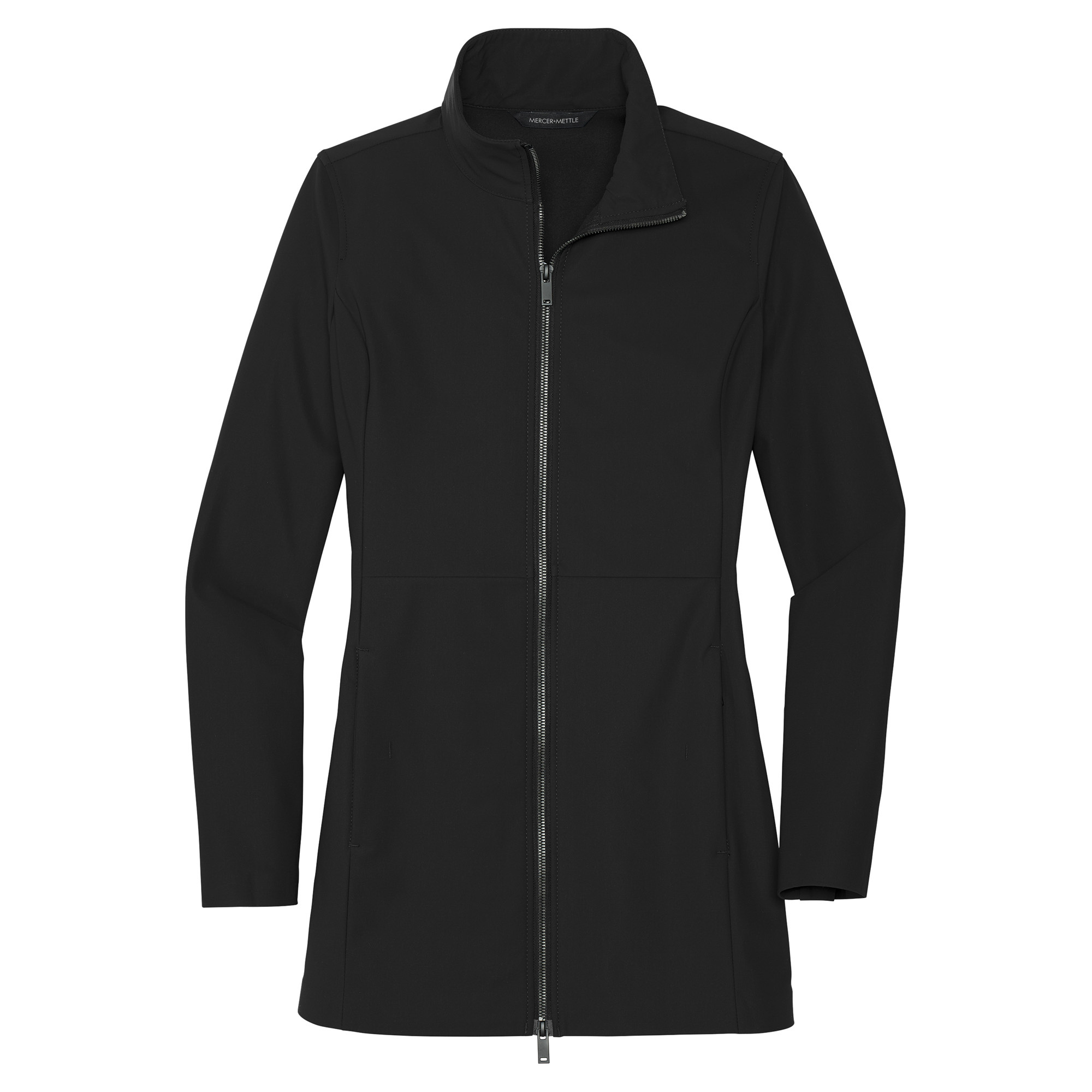 Mercer+Mettle MM7101 Women's Faille Soft Shell - Deep Black | Full Source