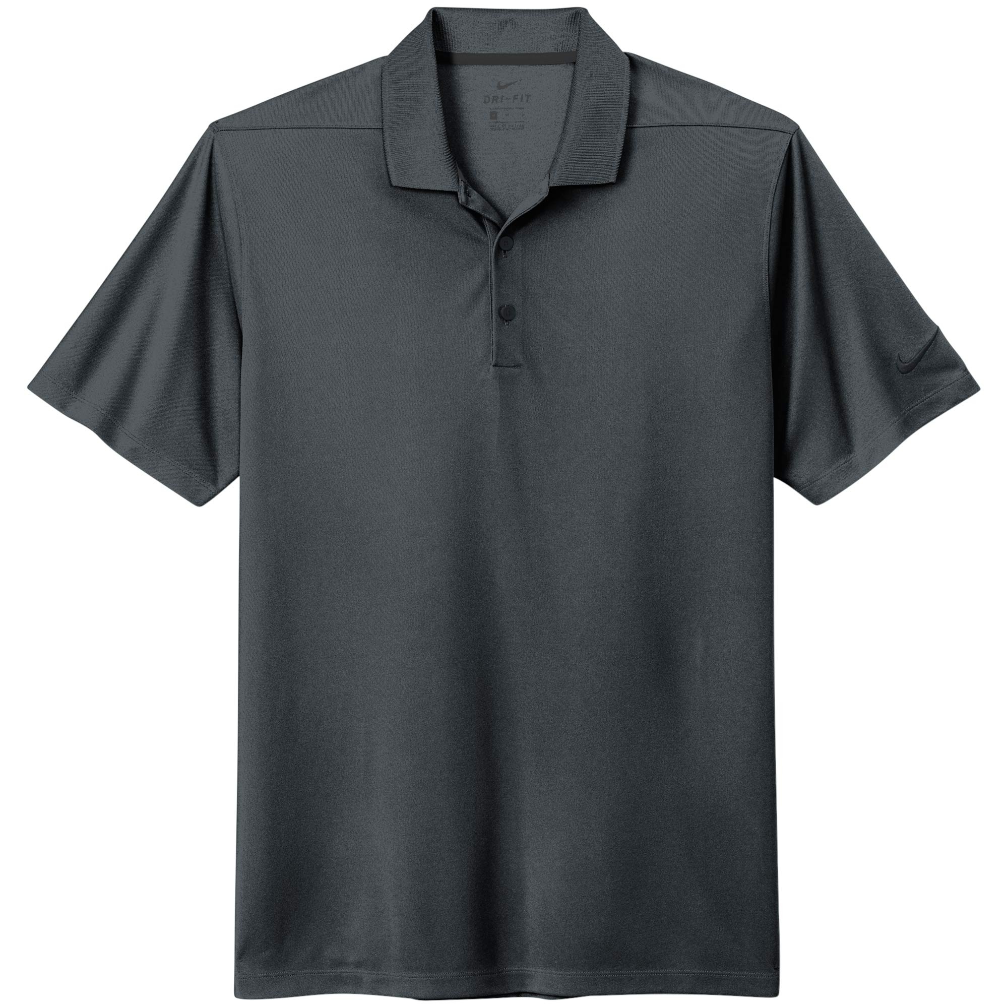 Nike NKDC1963 Dri-FIT Micro Pique 2.0 Polo - Anthracite | Full Source