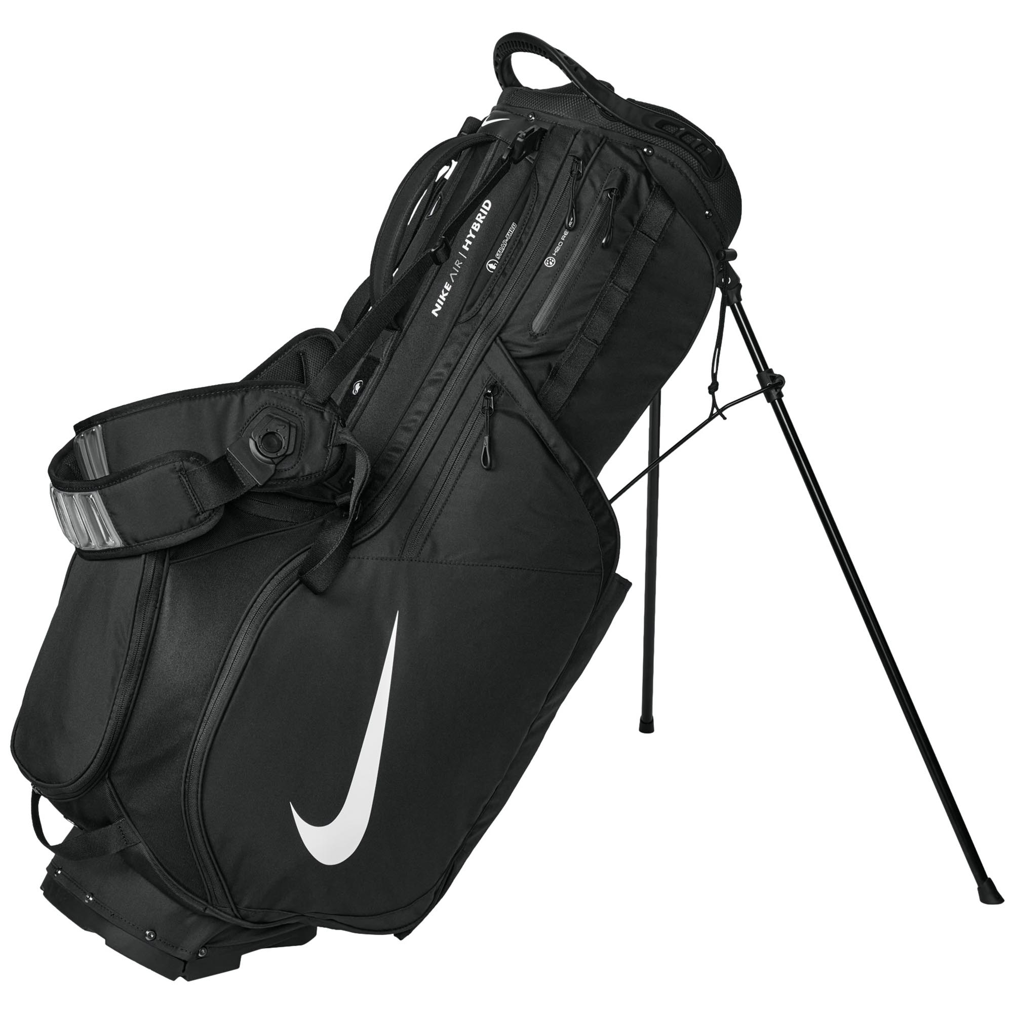 Nike NKN1003478 Air Hybrid 2 Golf Bag - Black | Full Source