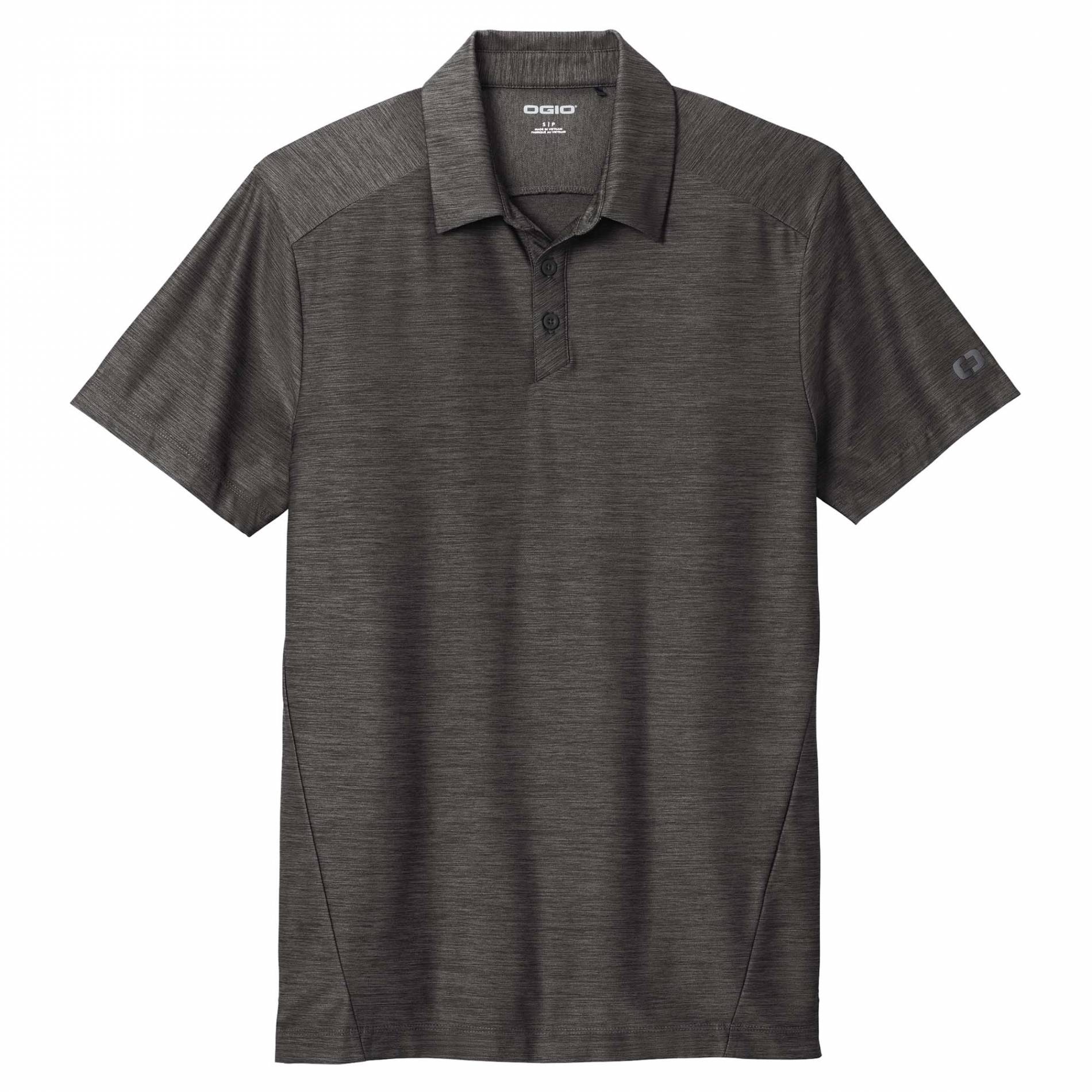 OGIO OG143 Slate Polo - Blacktop | Full Source