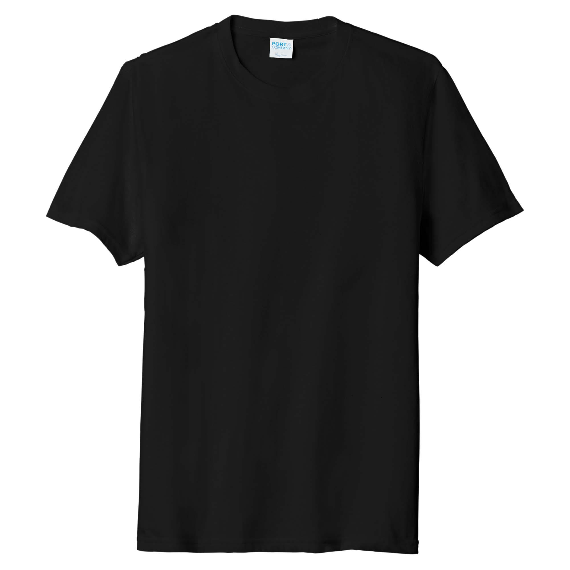 Port & Company PC330 Tri-Blend Tee - Black | Full Source