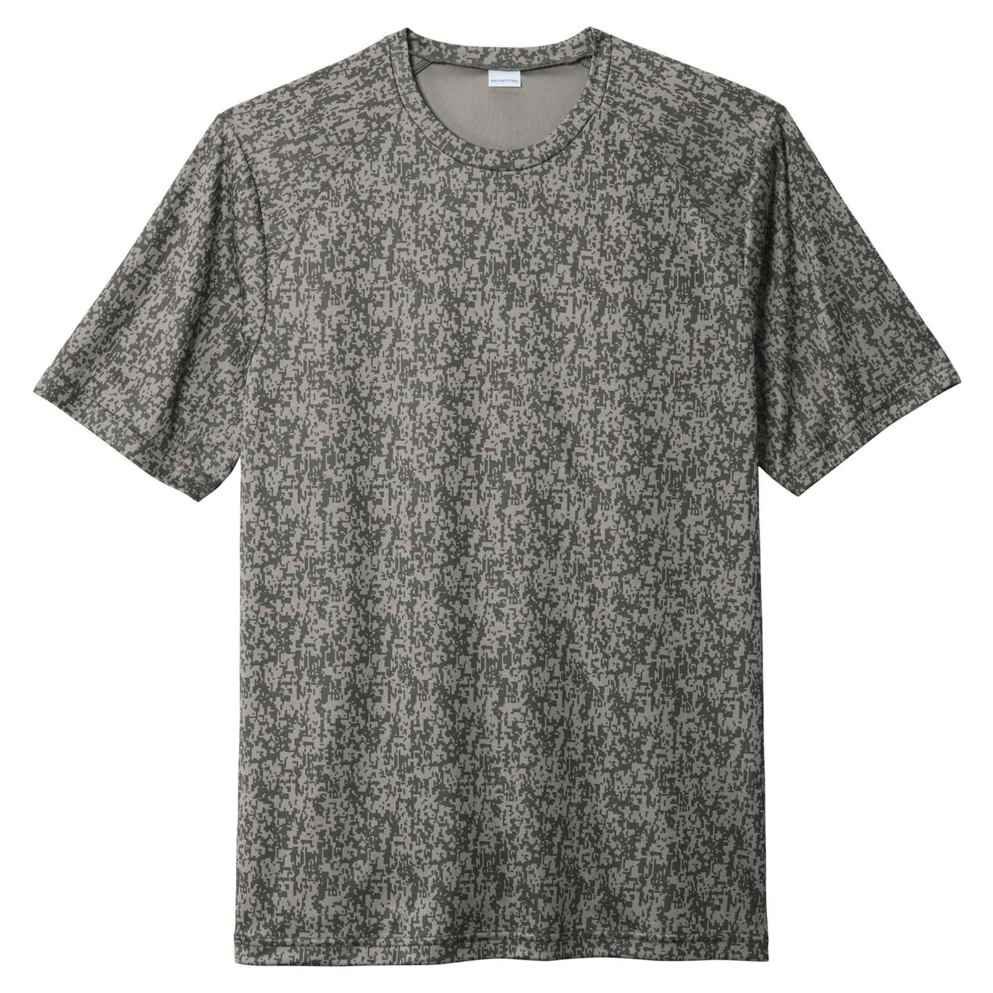 Sport-Tek ST460 Digi Camo Tee - White - XL