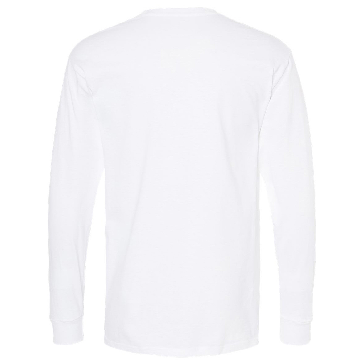 M&O 4820 Gold Soft Touch Long Sleeve T-Shirt - White | Full Source