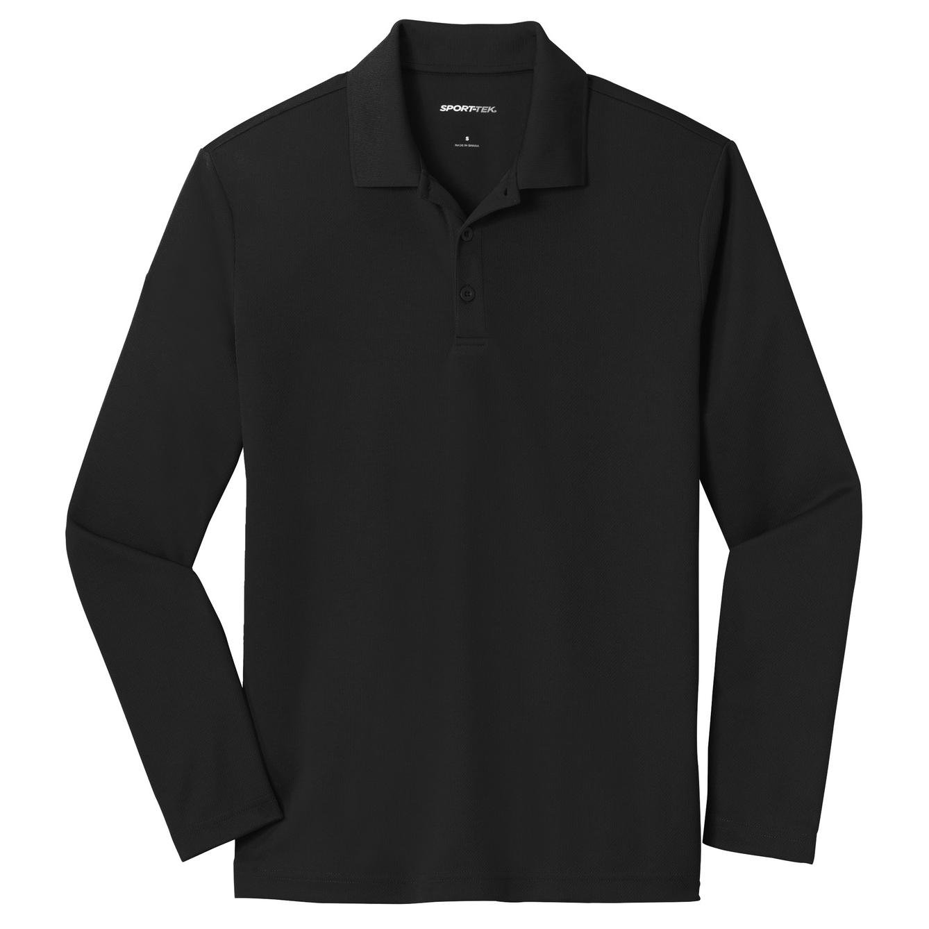 Sports Polo LS-Black main image 0