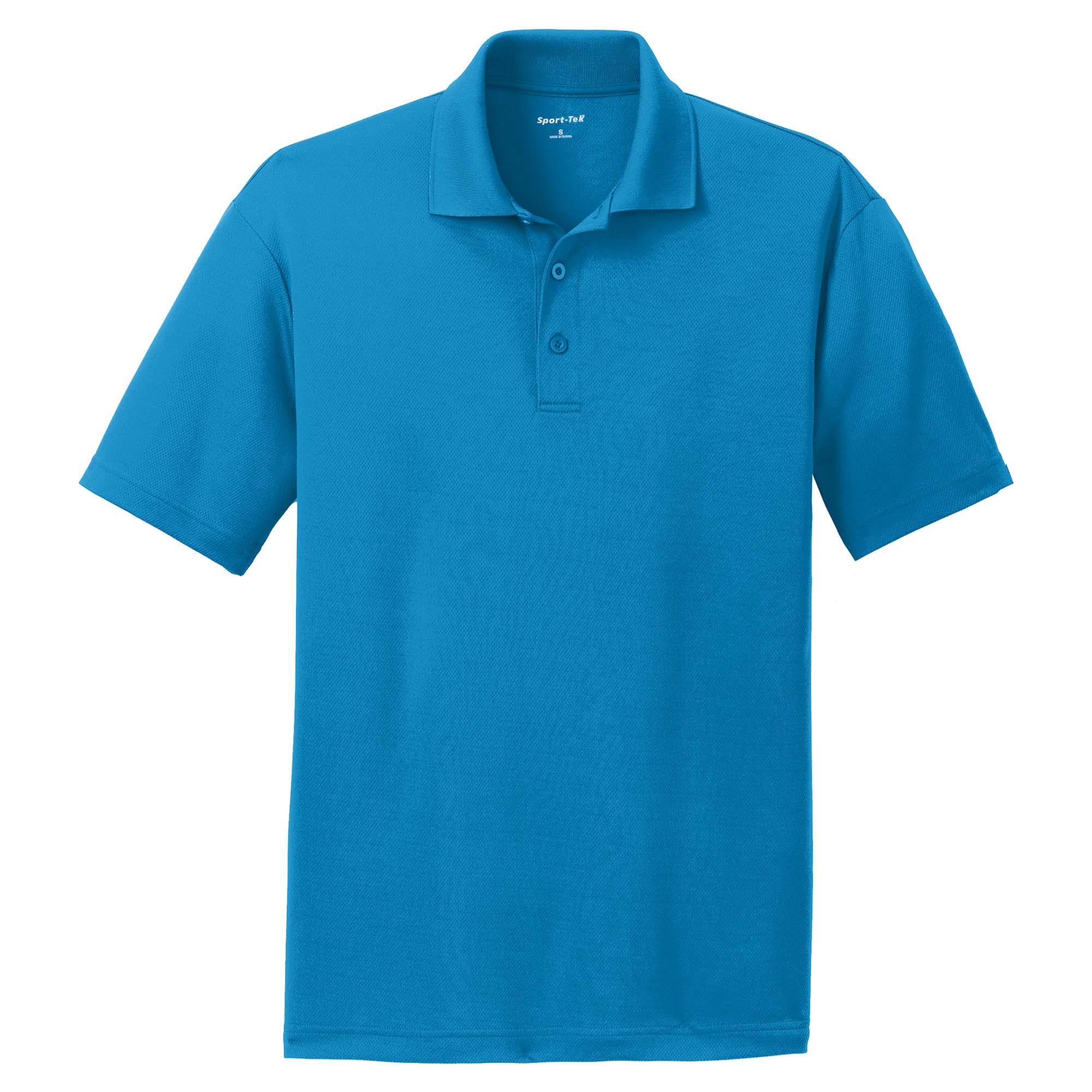 Sport-Tek ST640 PosiCharge RacerMesh Polo - Pond Blue | Full Source