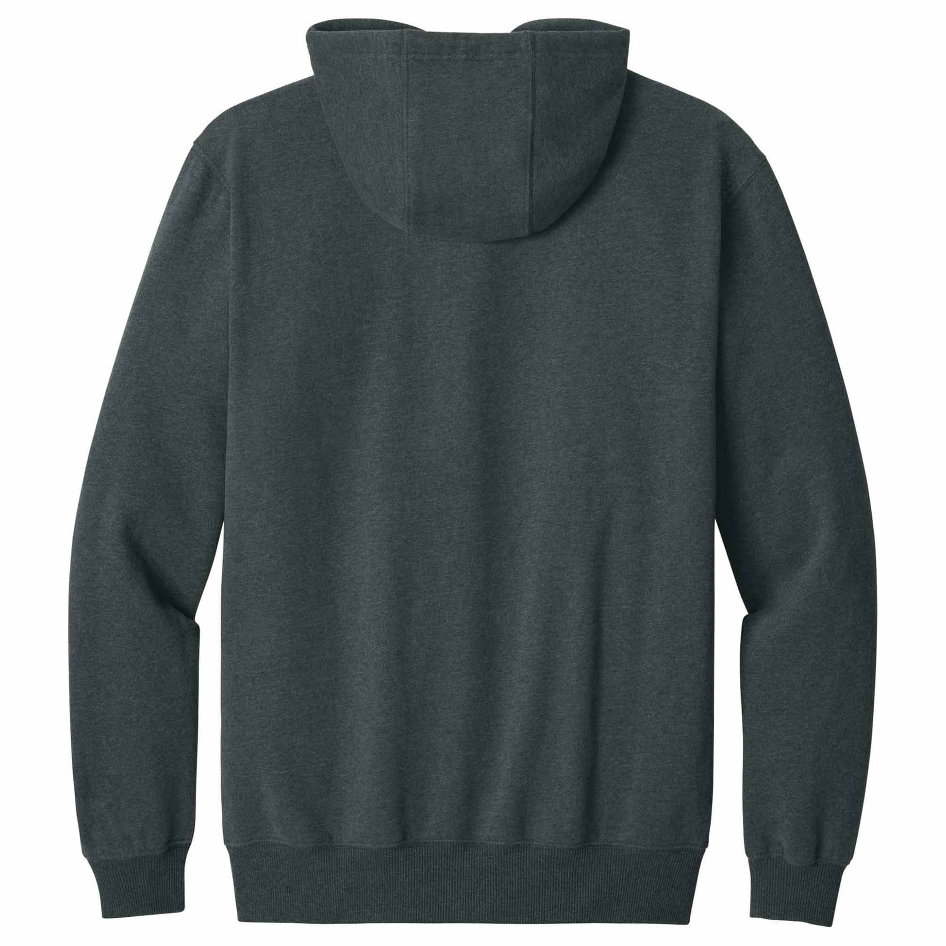 CornerStone CSF631 Tough Fleece Full-Zip Hoodie - Charcoal Heather