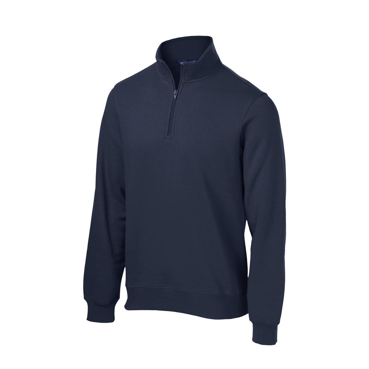 Sport-Tek TST253 Tall 1/4-Zip Sweatshirt - True Navy | Full Source